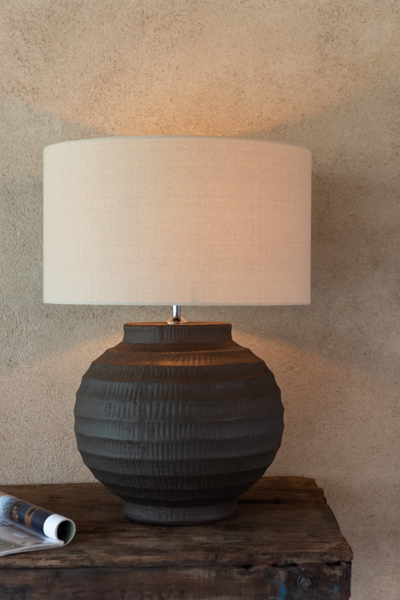 Table Lamp Terracotta Brown