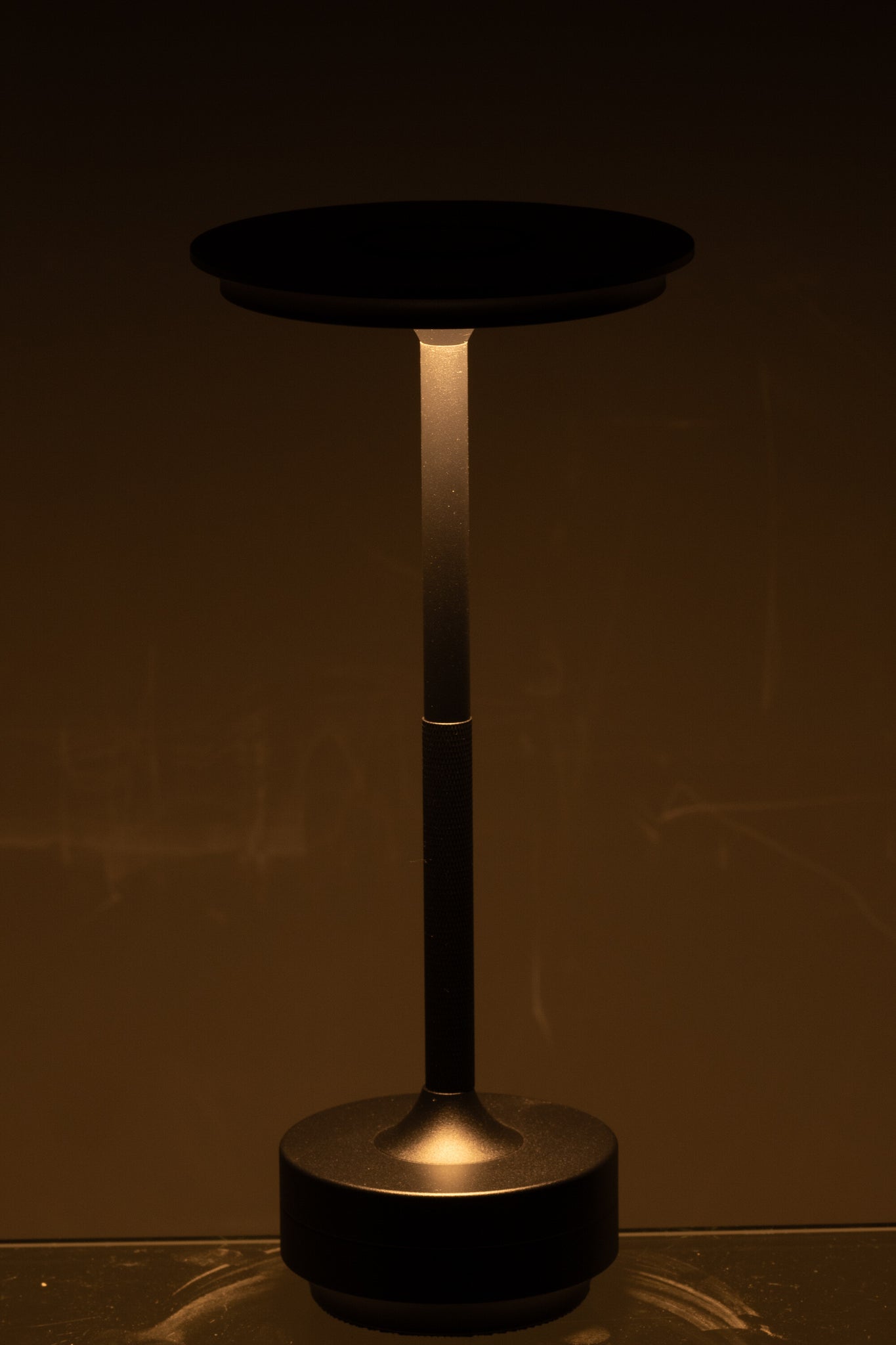 Table Lamp Led Touch Plastic Black