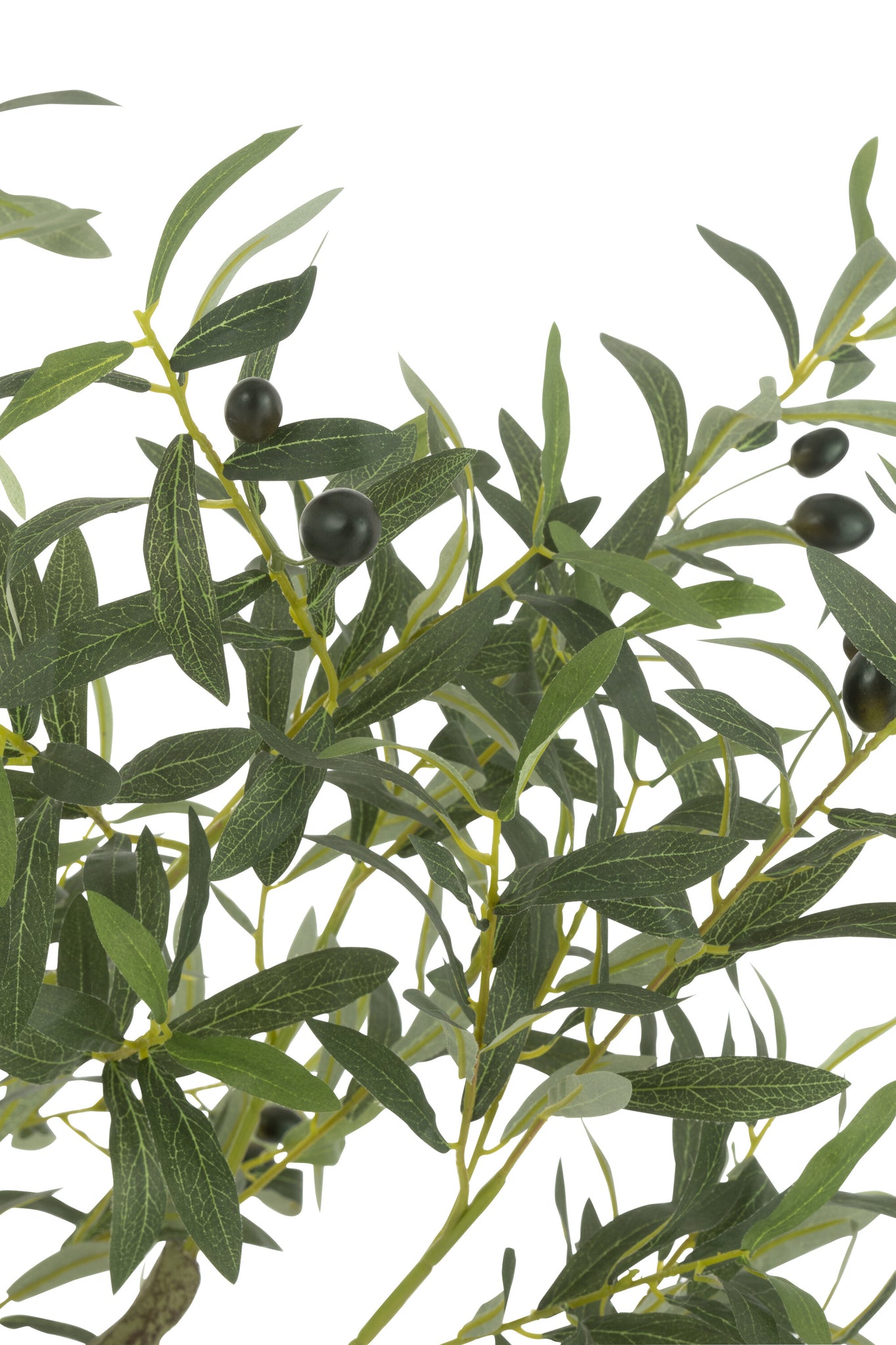 Olive Tree Pot Artificial Green Small