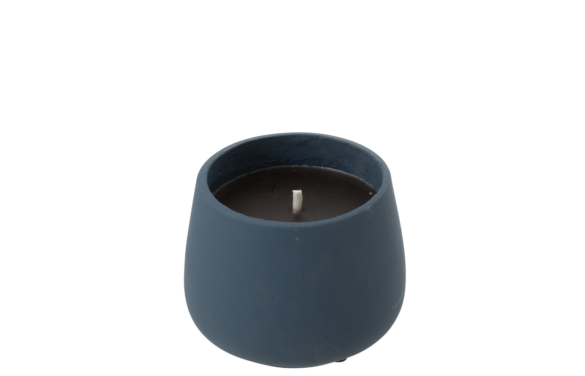 Outdoor Candle Cyra Cement Blue Small-18 Hours