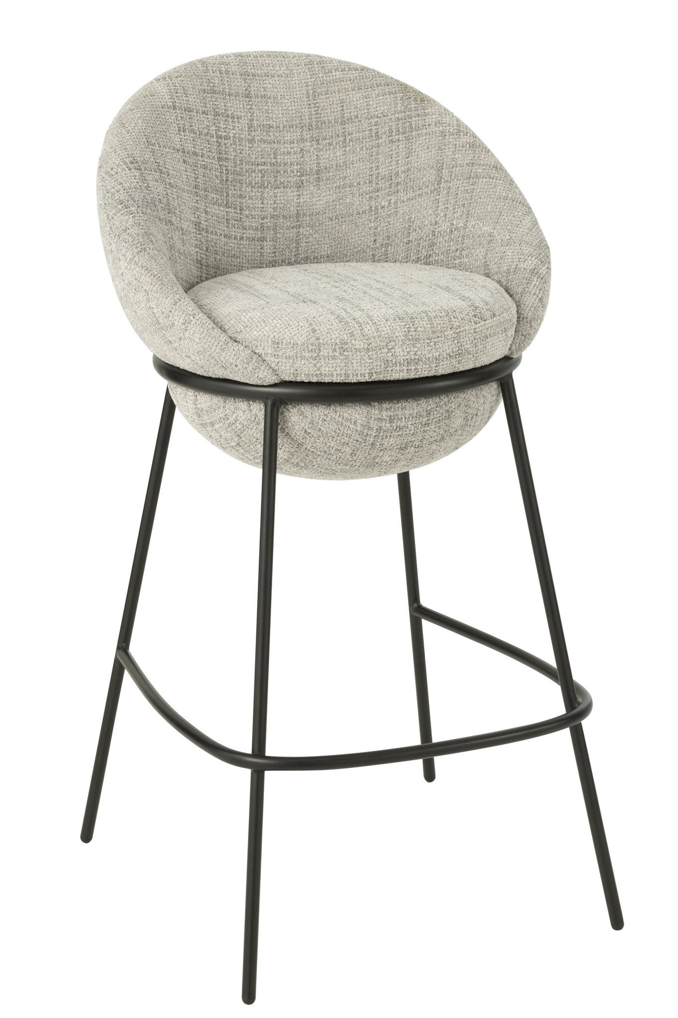 Bar Stool Bar Stool With Iron Legs Iron Grey/Black