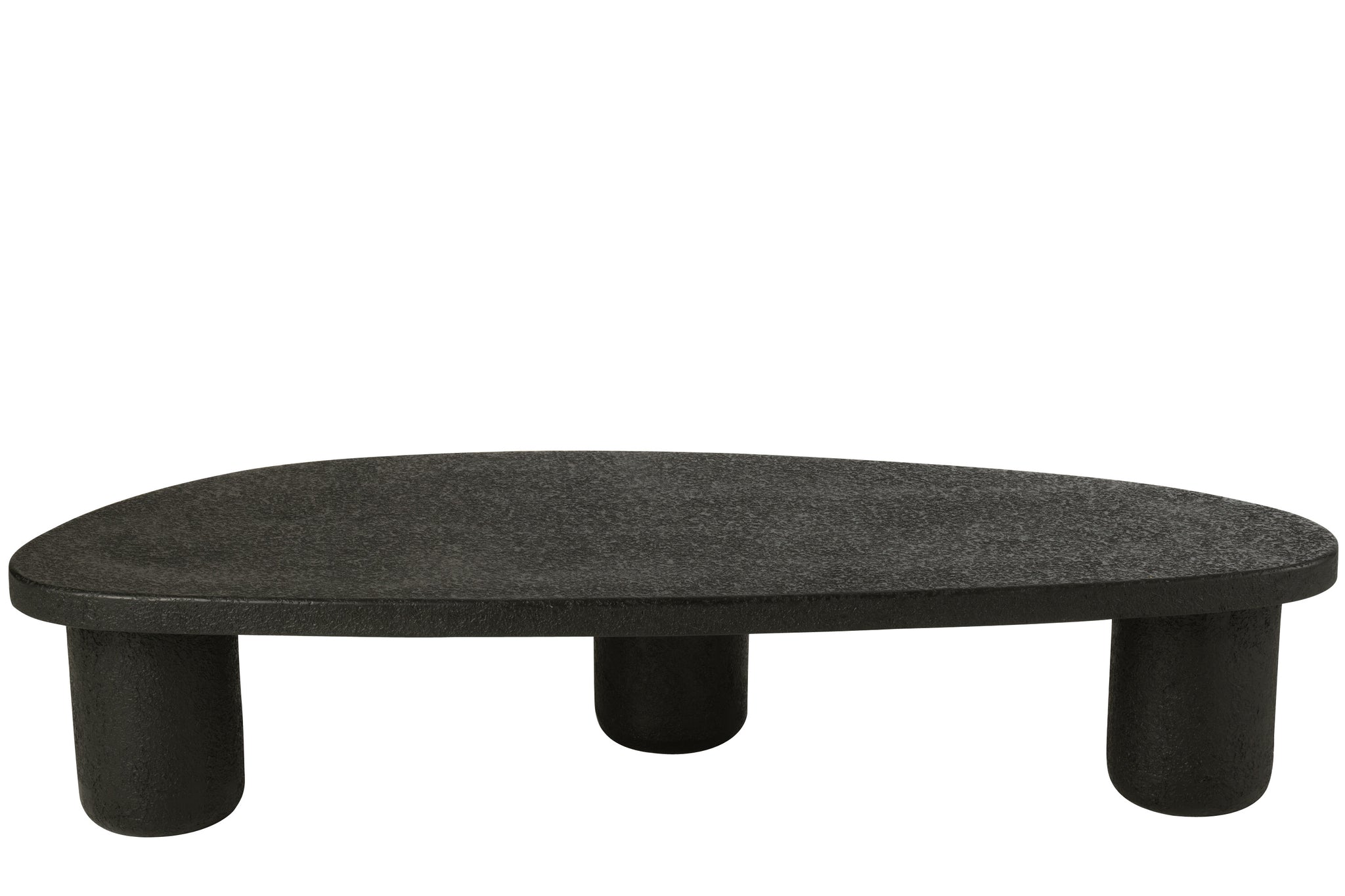Coffee Table Oval Mdf Black
