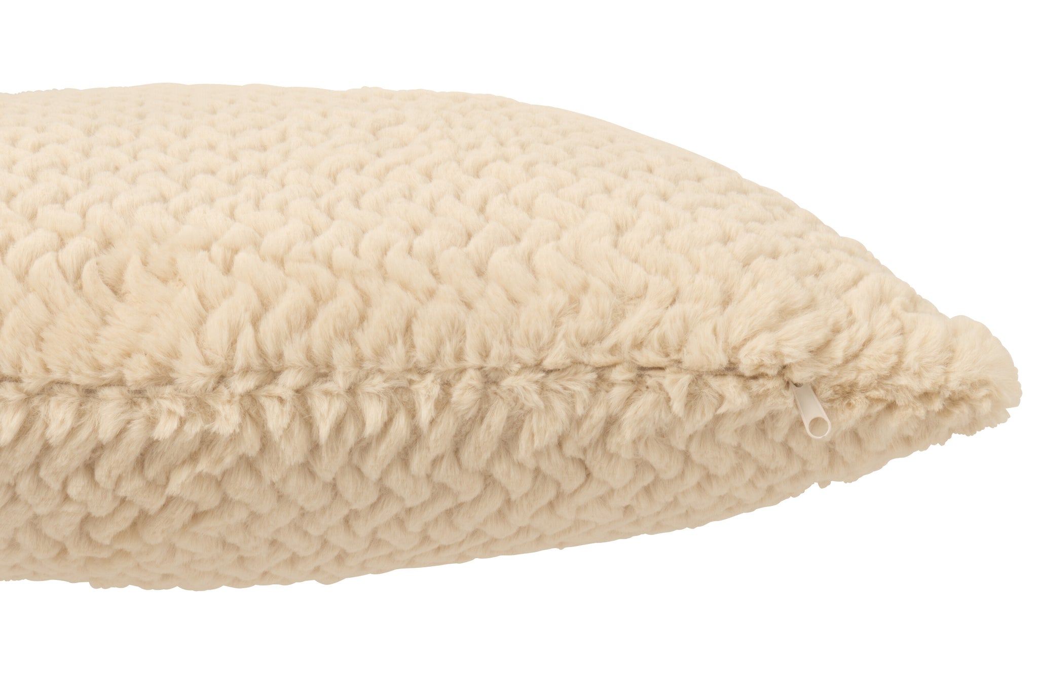 Kissen aus Polyester, beige