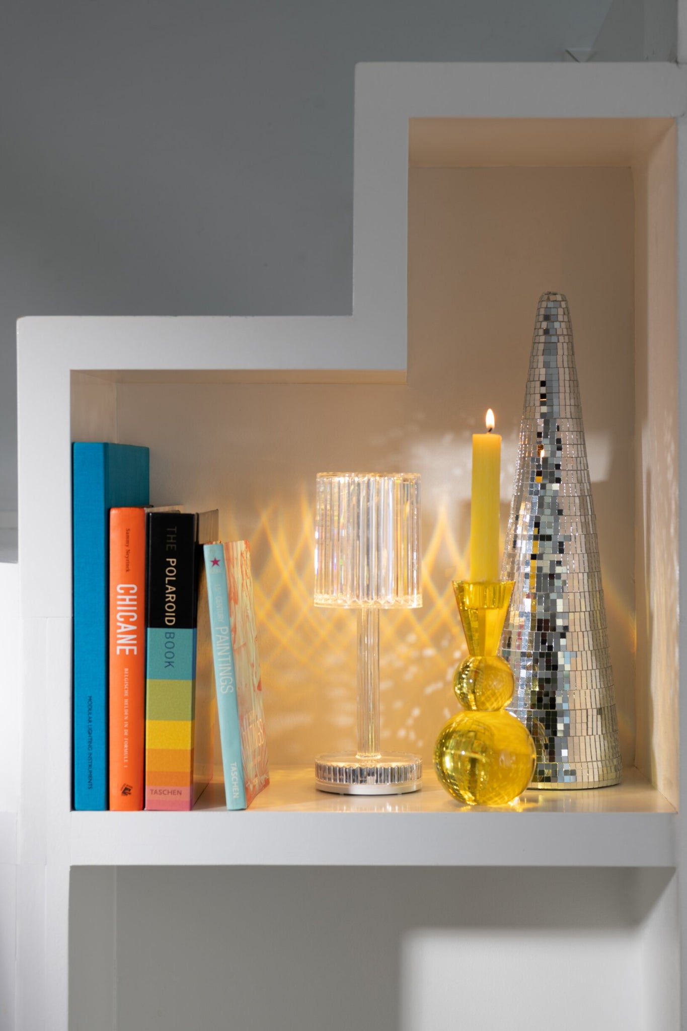 Tischleuchte Dimmbar Polystyrol Transparent