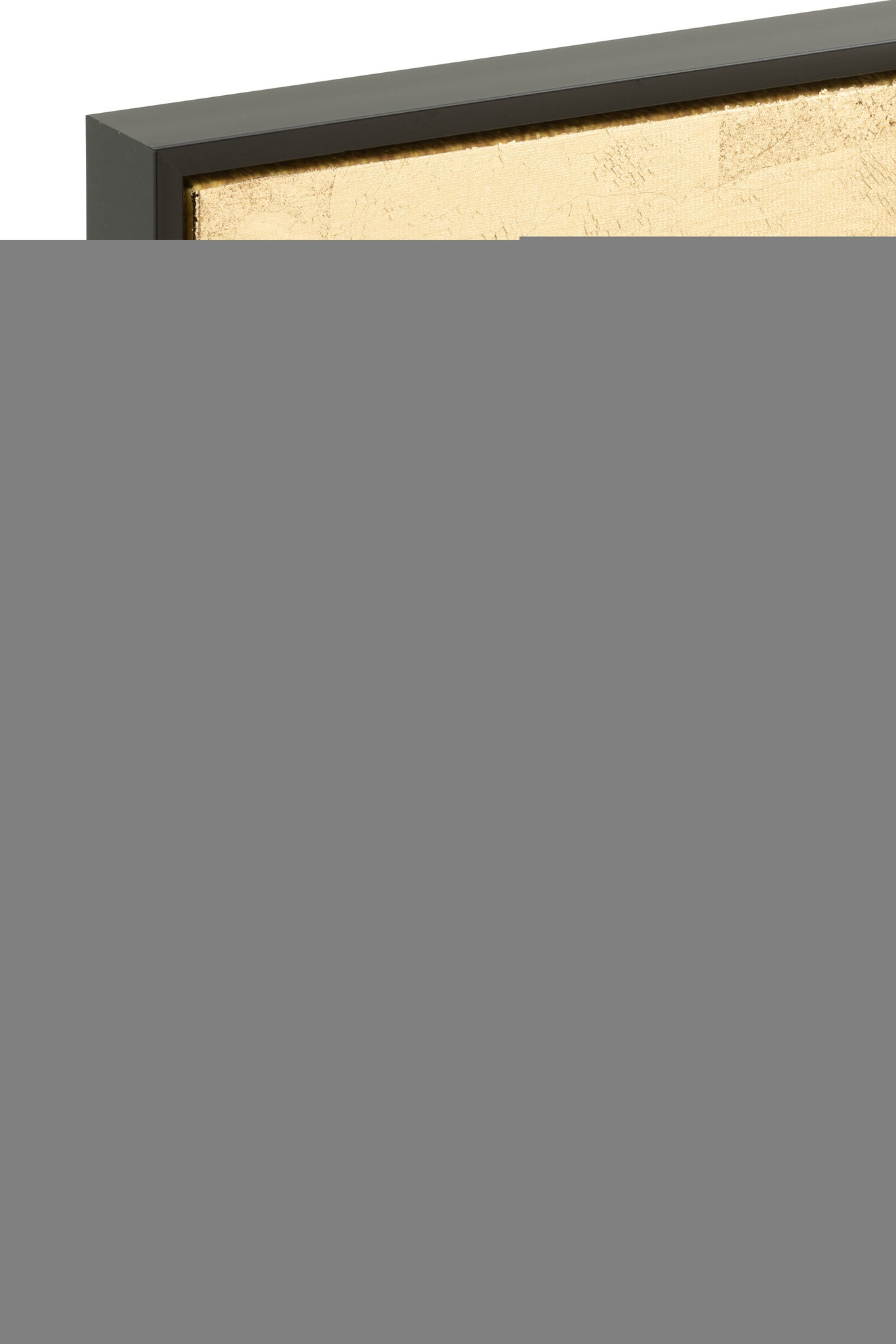 Painting Rectangle Zora Ps Black/Gold Colored