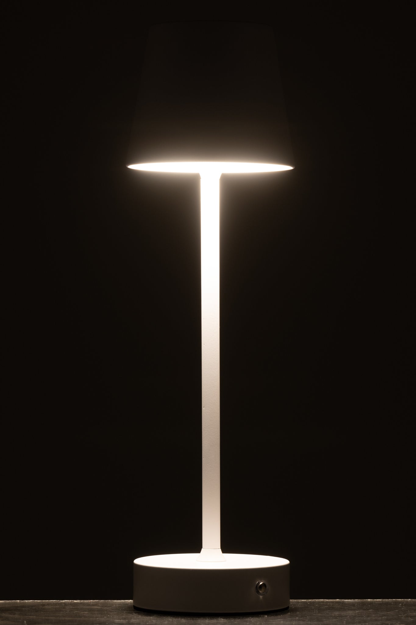 Table Lamp Goa Metal White