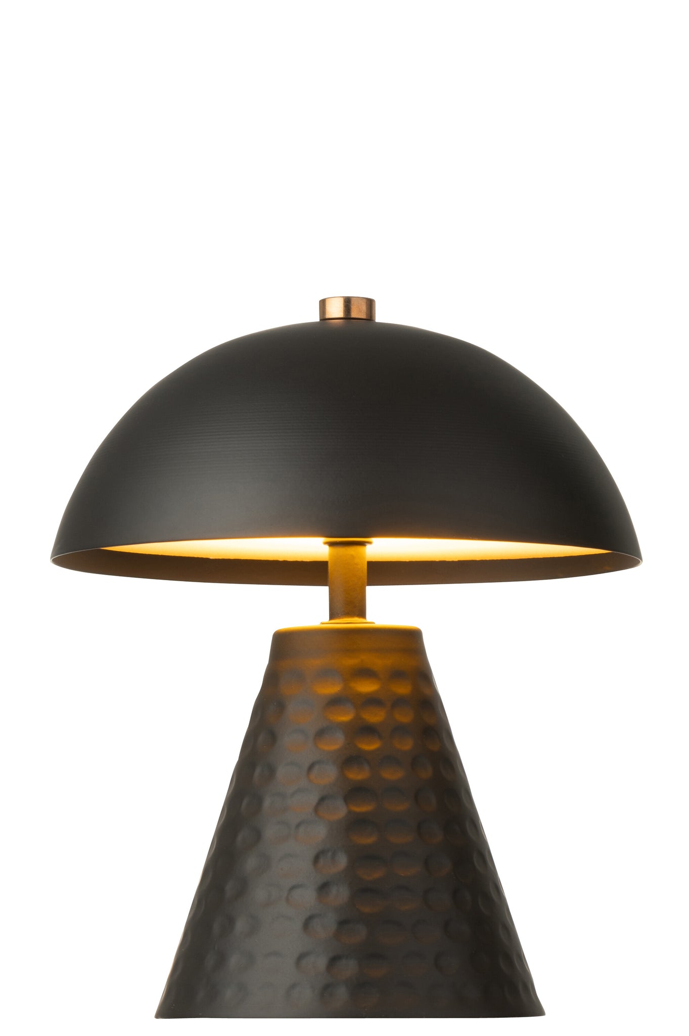 Table Lamp Mushroom Iron Black