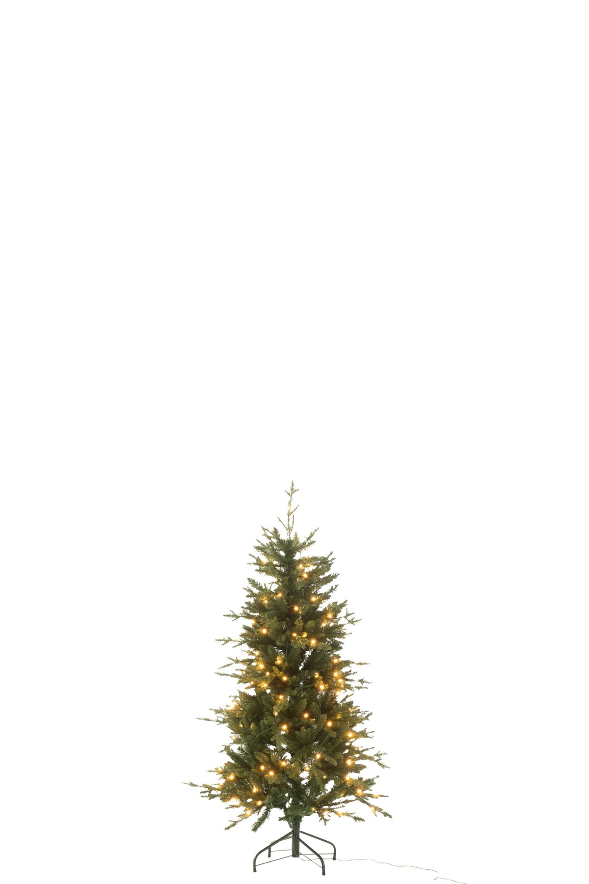 Kunstkerstboom met 160 LED – donkergroen, 150 cm