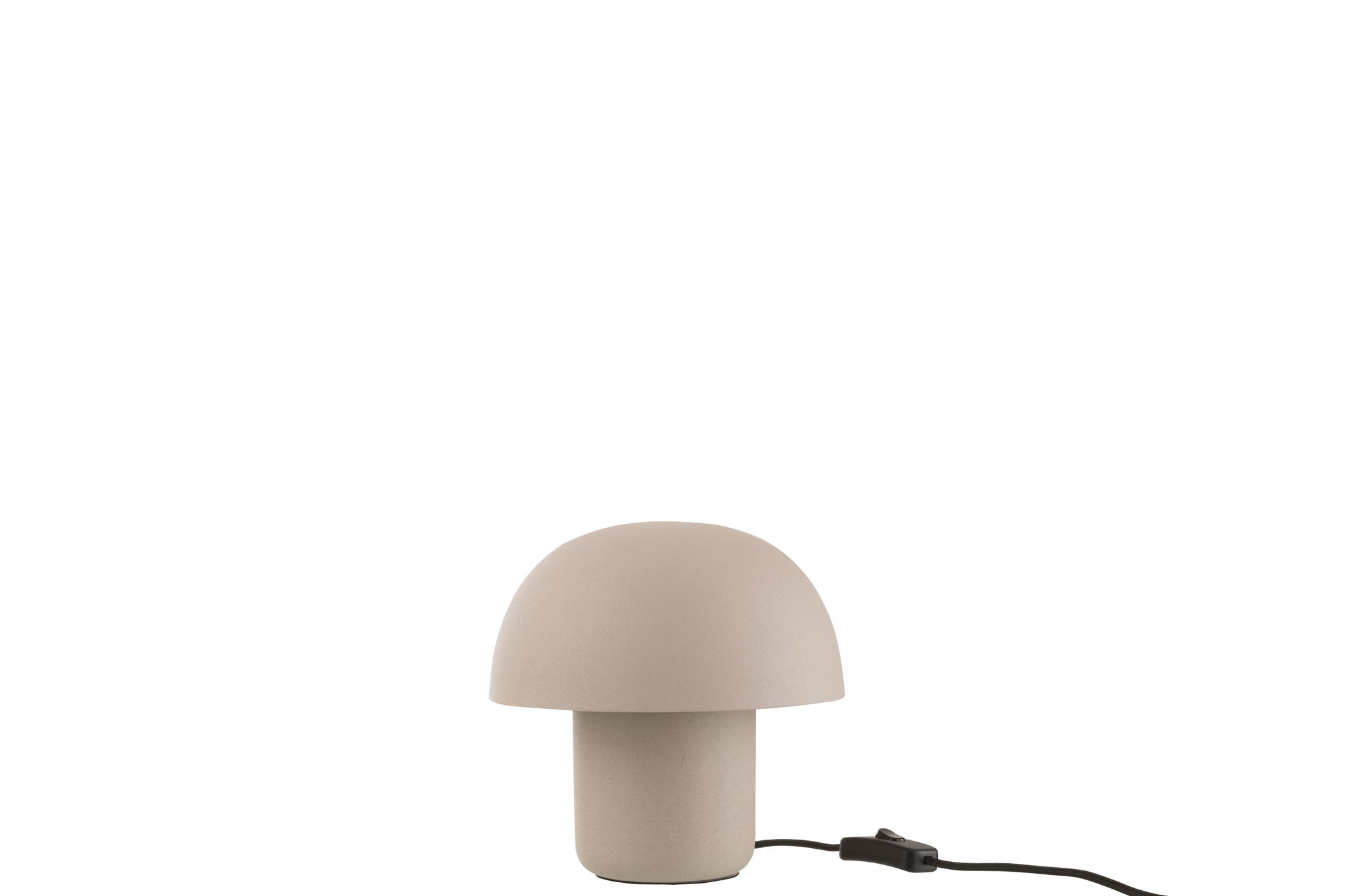 Table Lamp Iron Greige Small