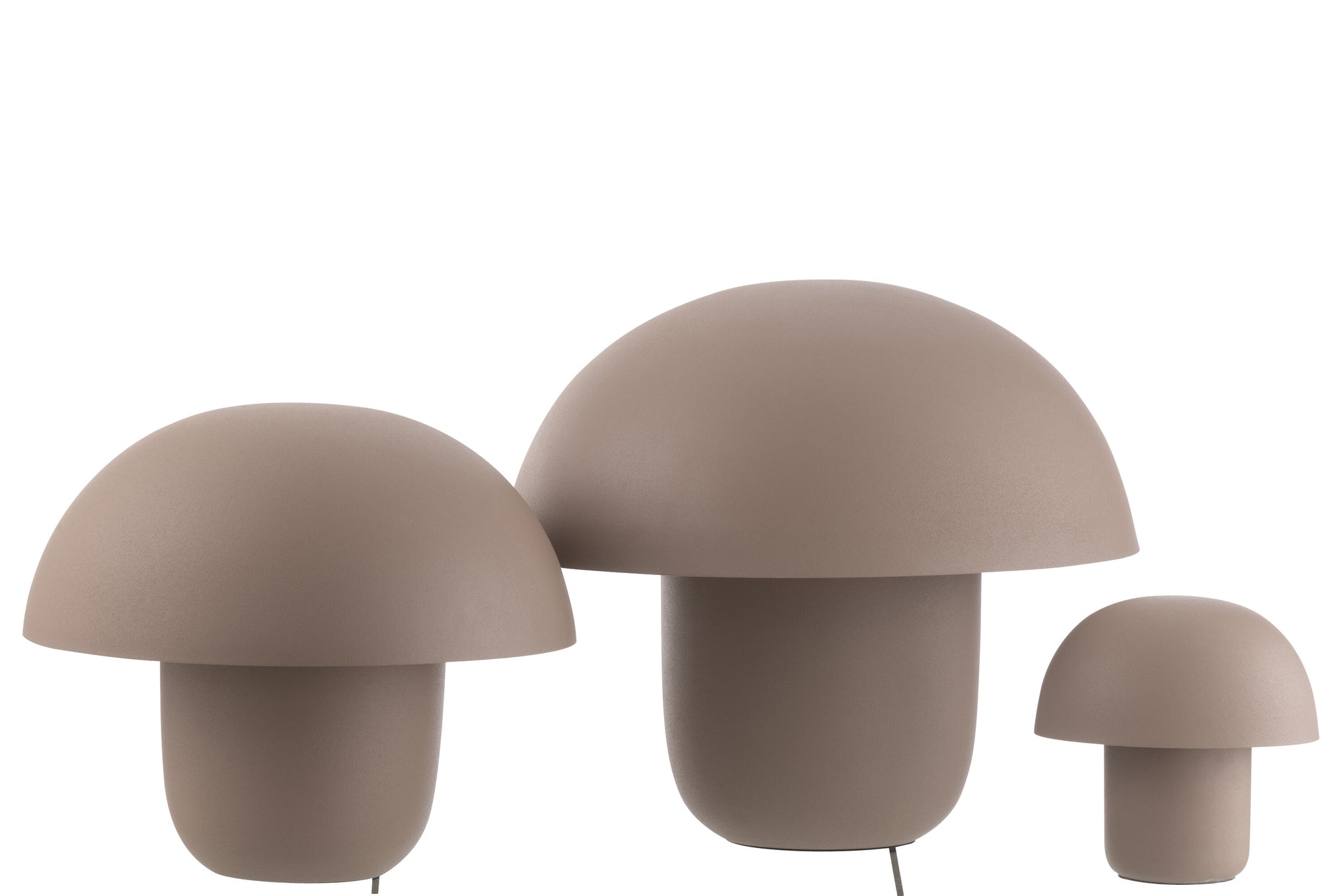 Table Lamp Iron Taupe Large