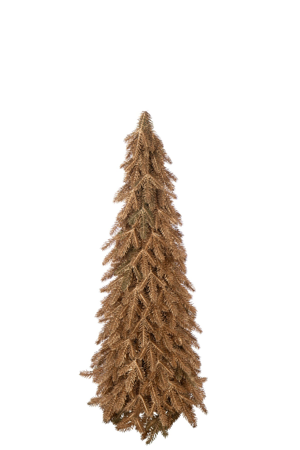 Kunstkerstboompje – kunststof, goud, 75 cm