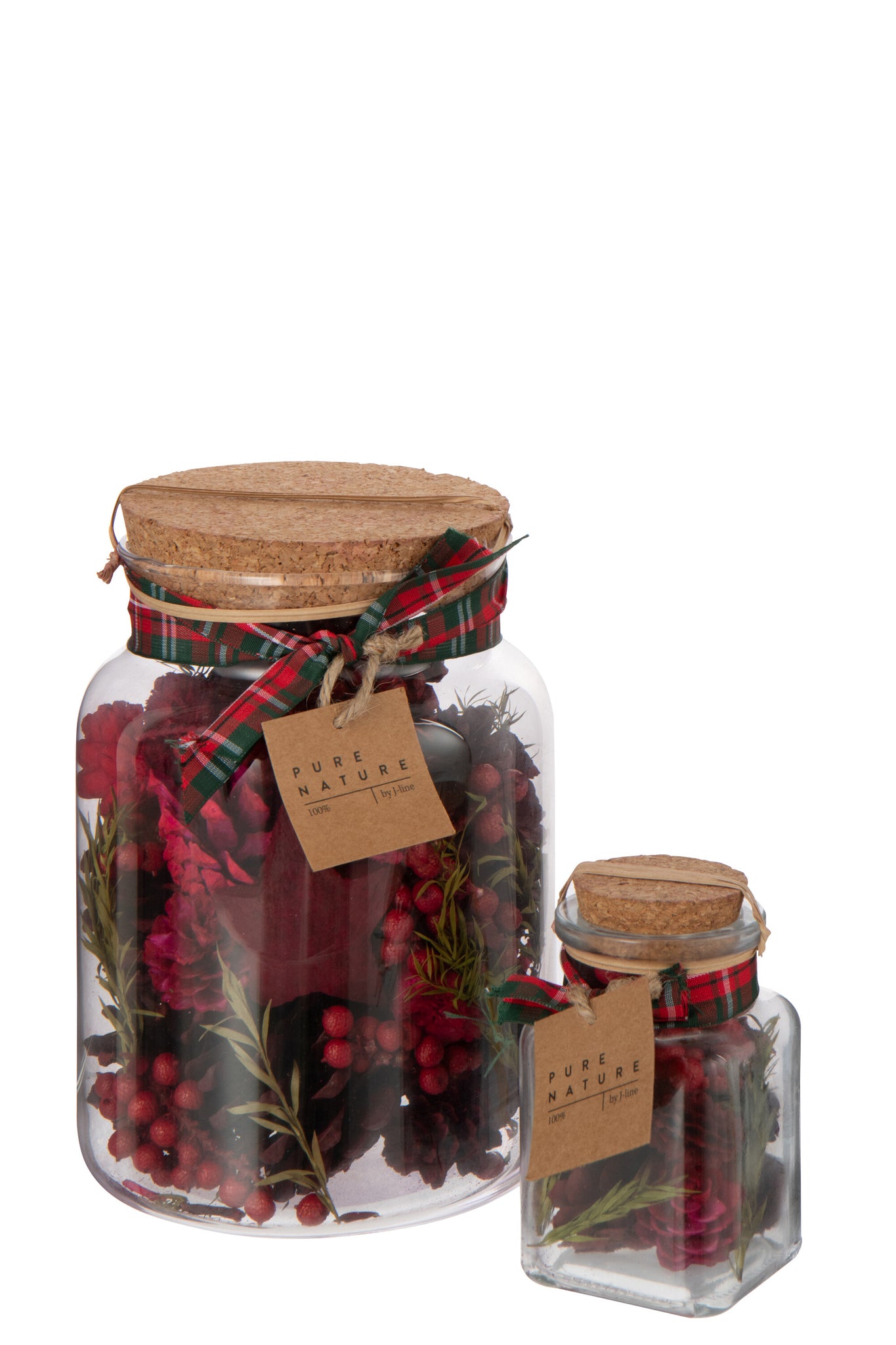 Dried Flowers Mix Dry Flower Christmas Red Large