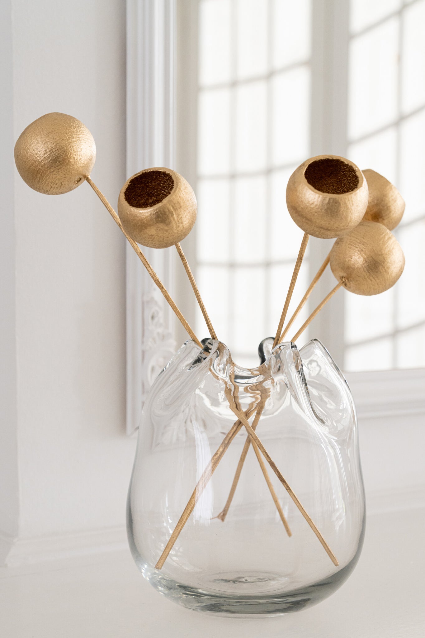 Bundle of 10 goud in vaas