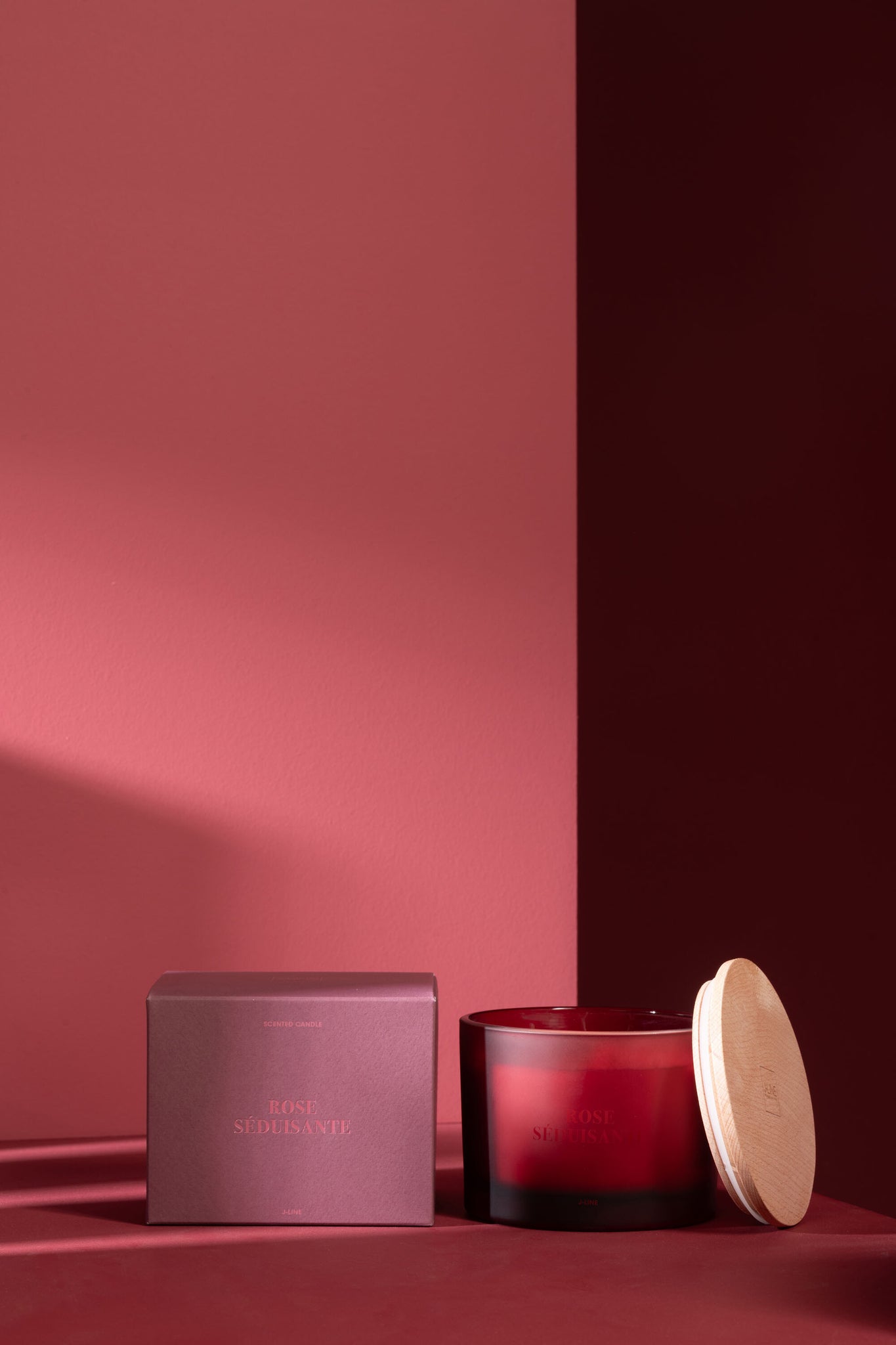 Scented Candle Accords Essentiels Rose Seduisante-28H
