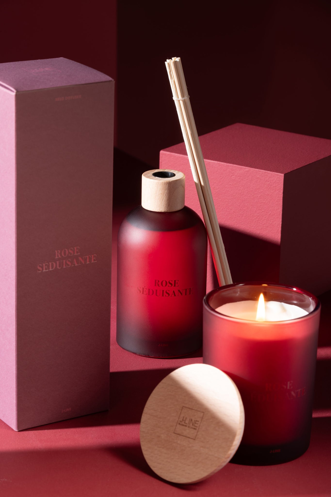 Reed Diffuser Accords Essentiels Rose Seduisante-250Ml