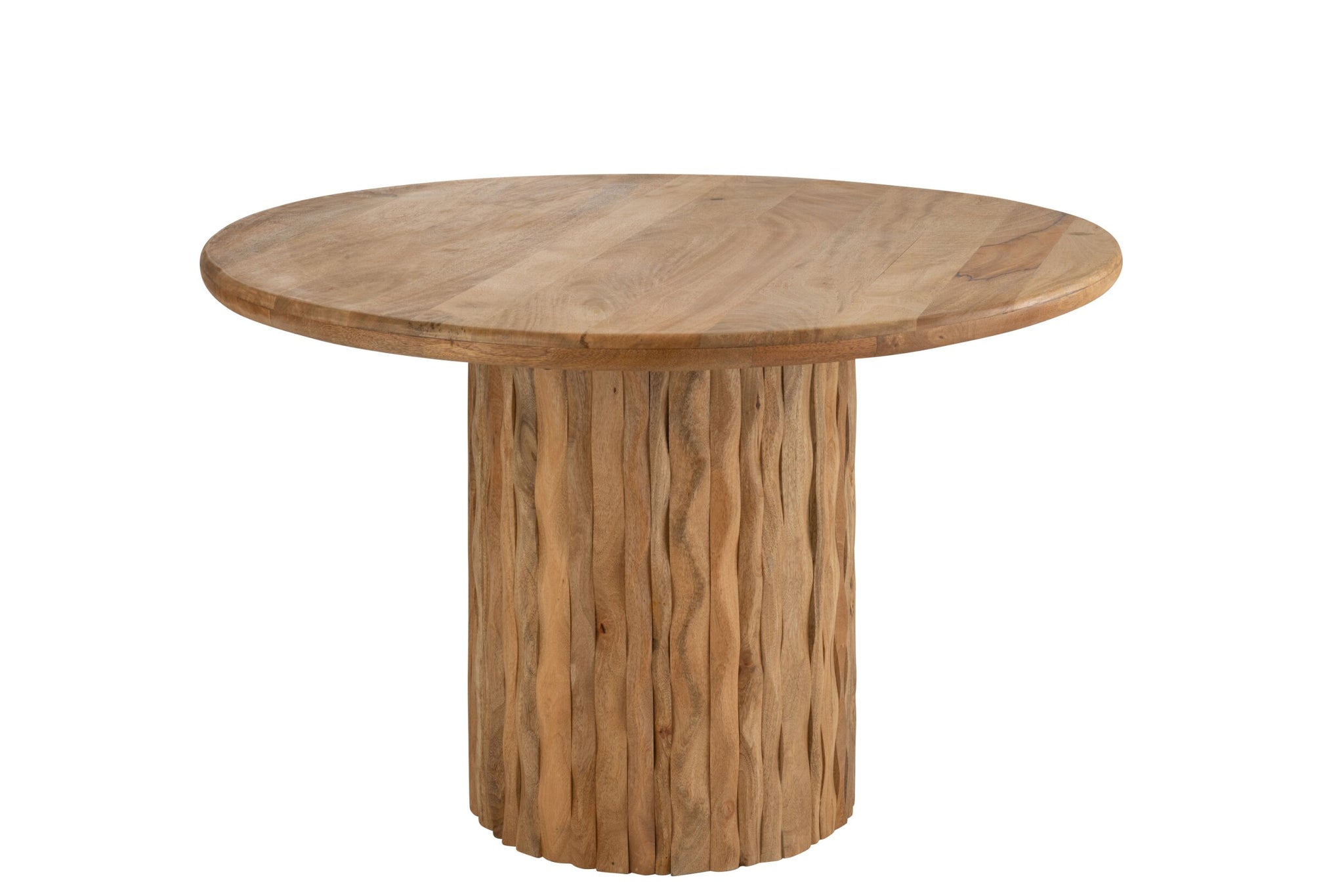 Esstisch Curve Rund Holz Natur