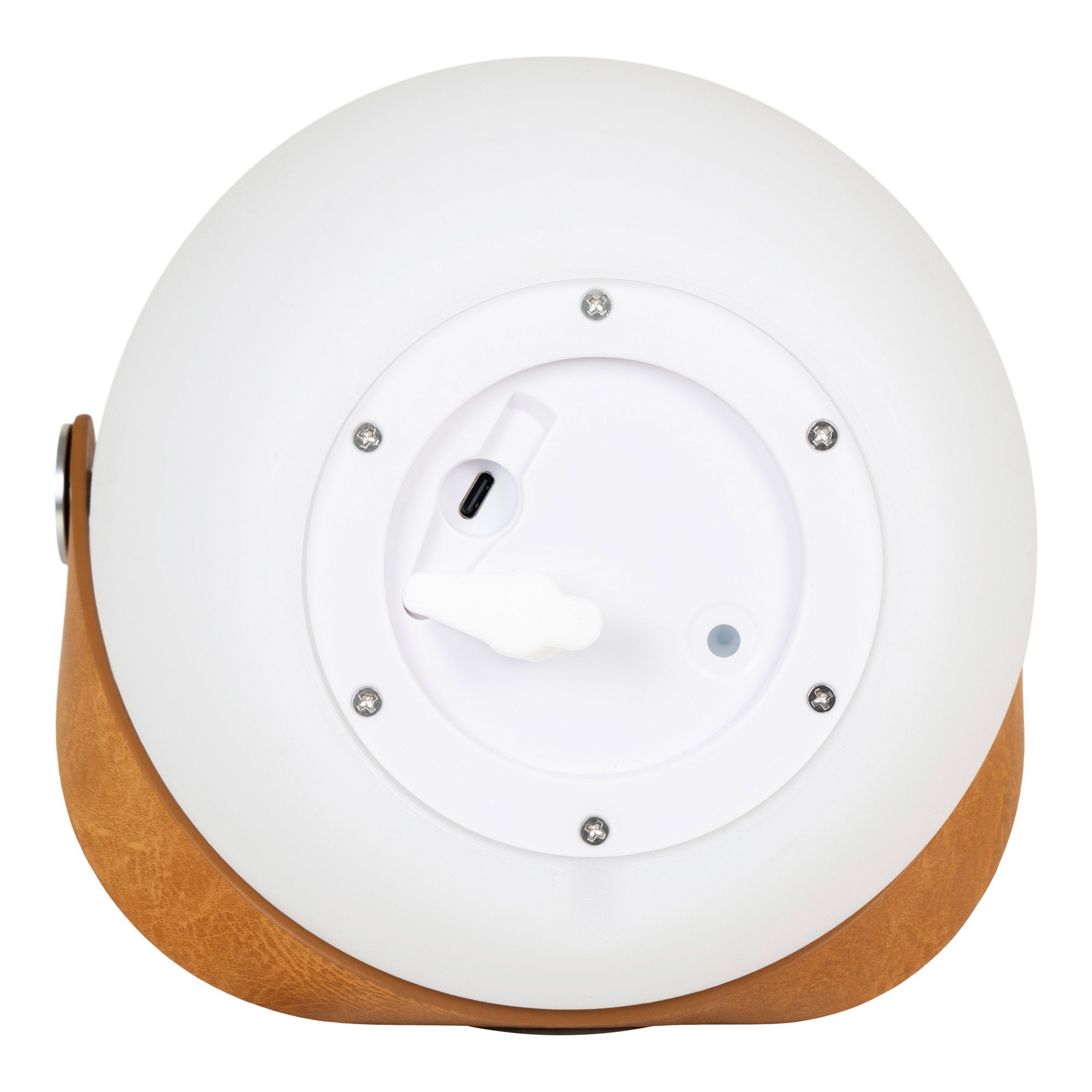 Cardiff LED Lampe – Lampe mit Gurt, Bluetooth-Lautsprecher, wiederaufladbar, weiß