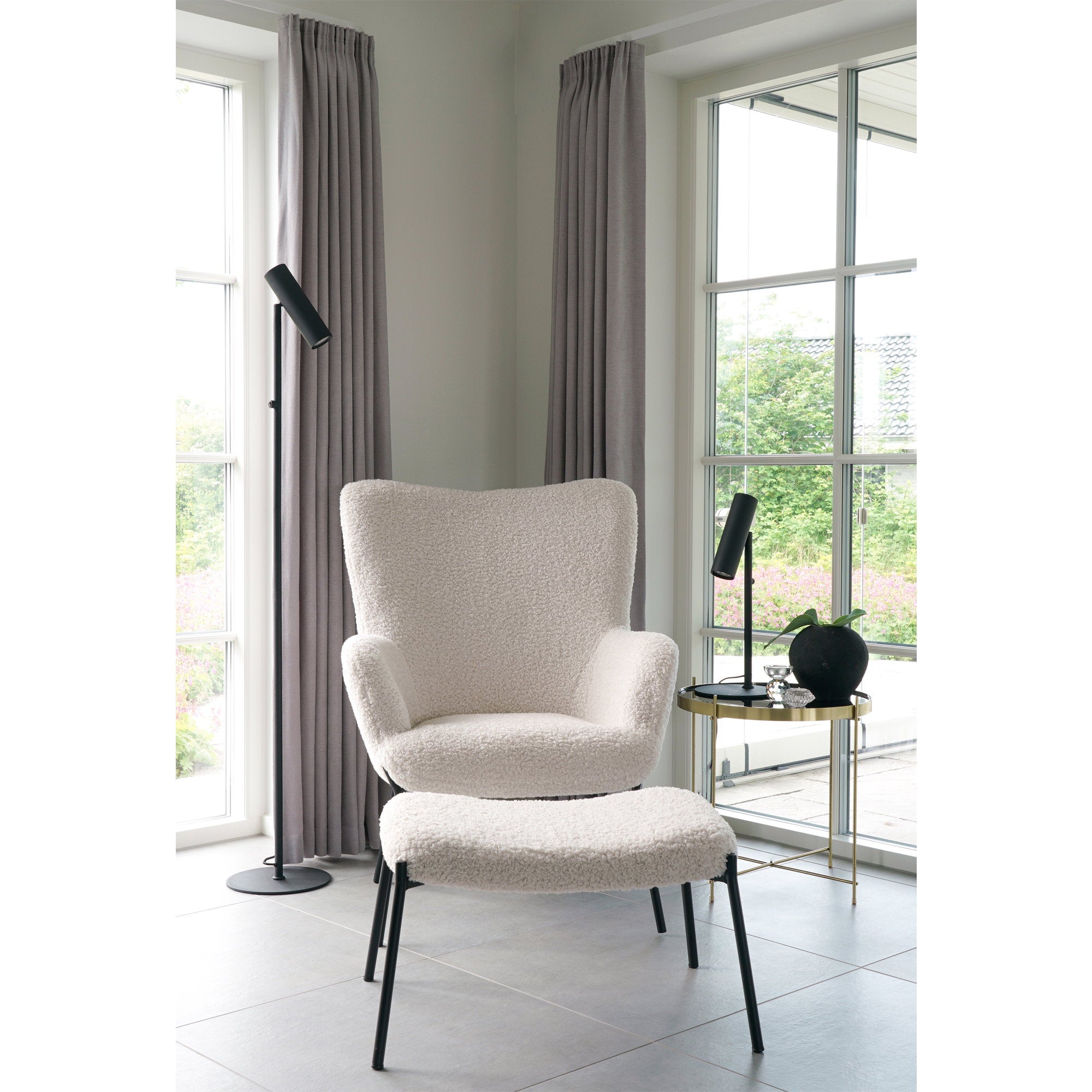 Paris Floor Lamp - Floor lamp, black