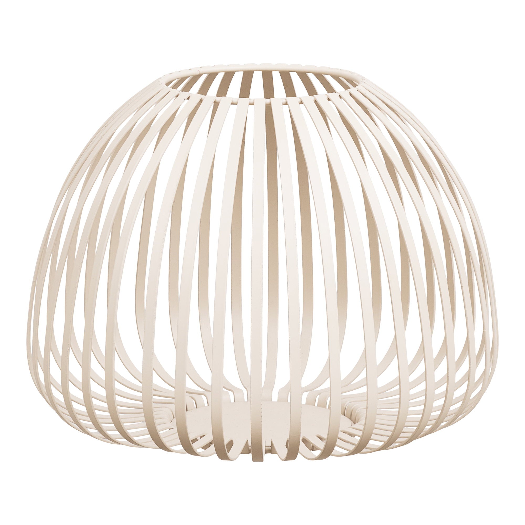 Stoense Laterne - Laterne, Metall, beige ø25x19 cm