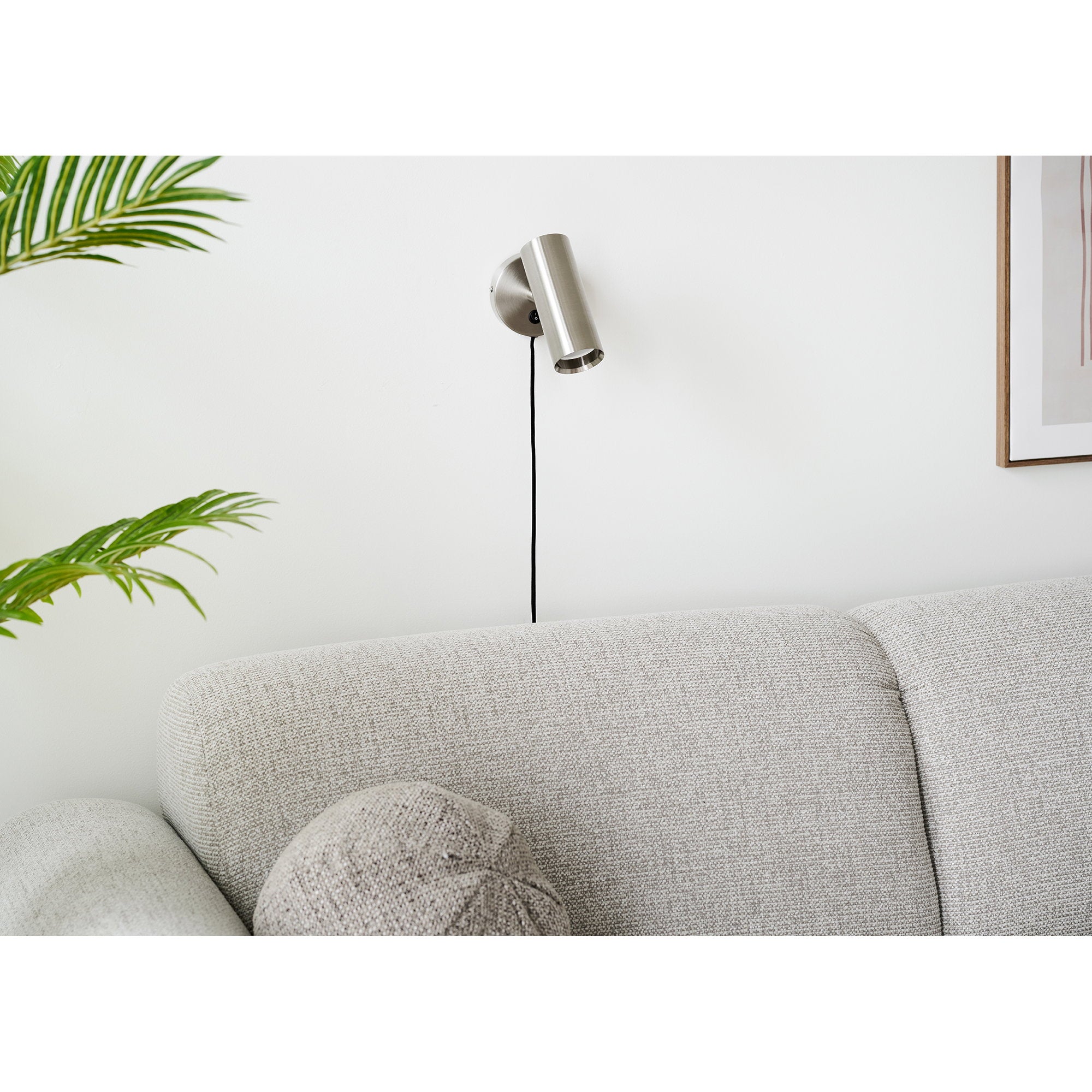 Paris Wall Lamp - Wandleuchte, Metall, silber