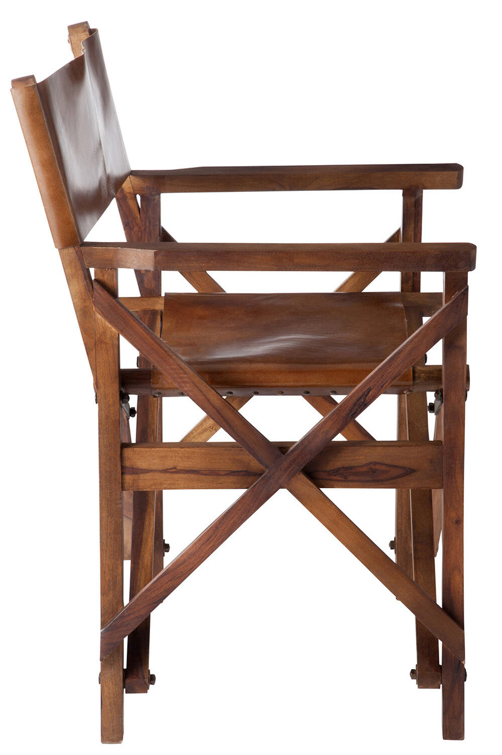 Direct Chair Biegsames Holz/Leder Cognac XX
