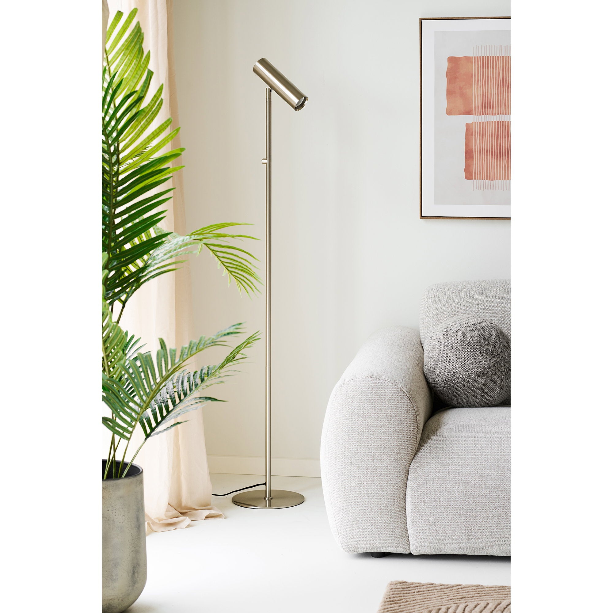 Paris Floor Lamp - Floor lamp, silver