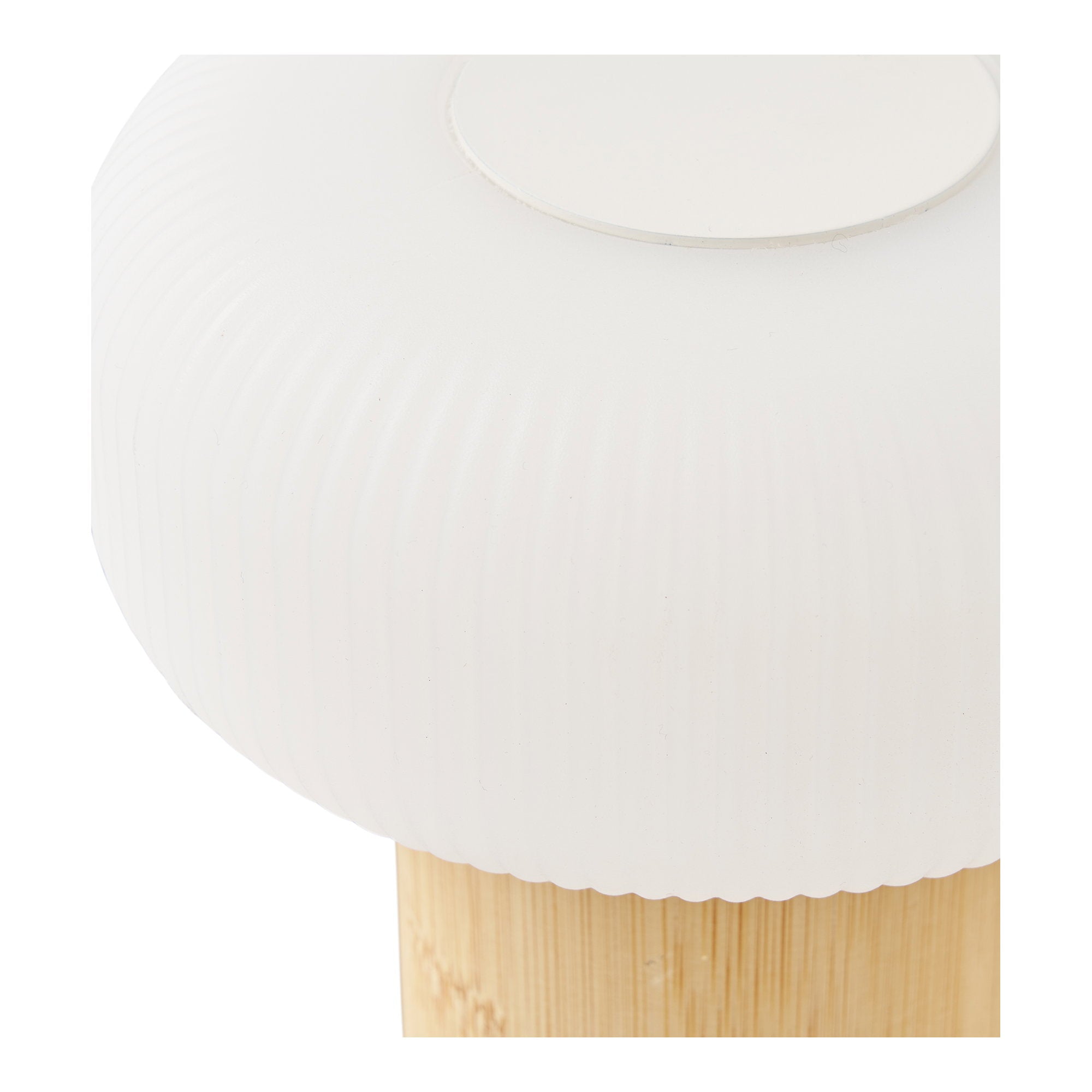 STAFFORD TISCHLEUCHTE WIEDERAUFLADBAR | BAMBUS UND METALL