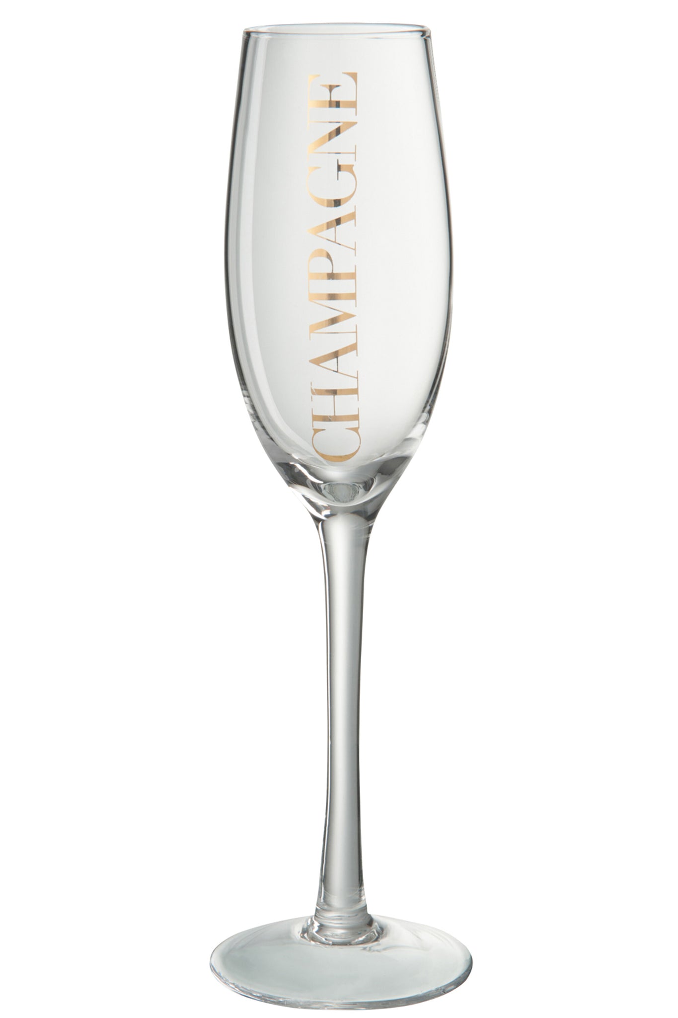 Champagnerglas Transparent/Gold