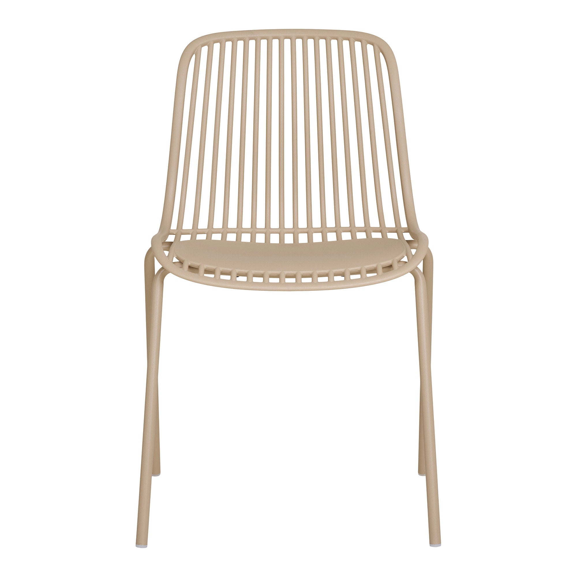 BRANSON DINING CHAIR STACKABLE ZAND (SET VAN 4)
