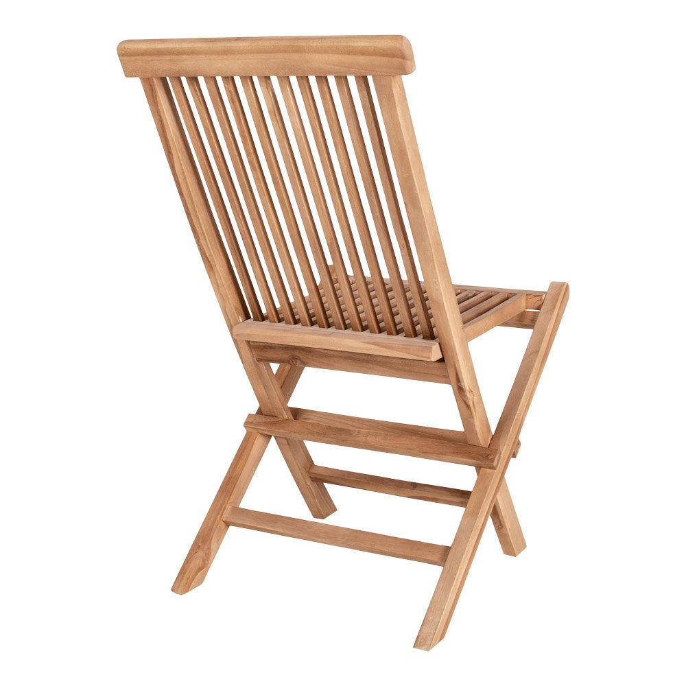 TOLEDO DINING CHAIR TEAK NATUUR (SET VAN 2)