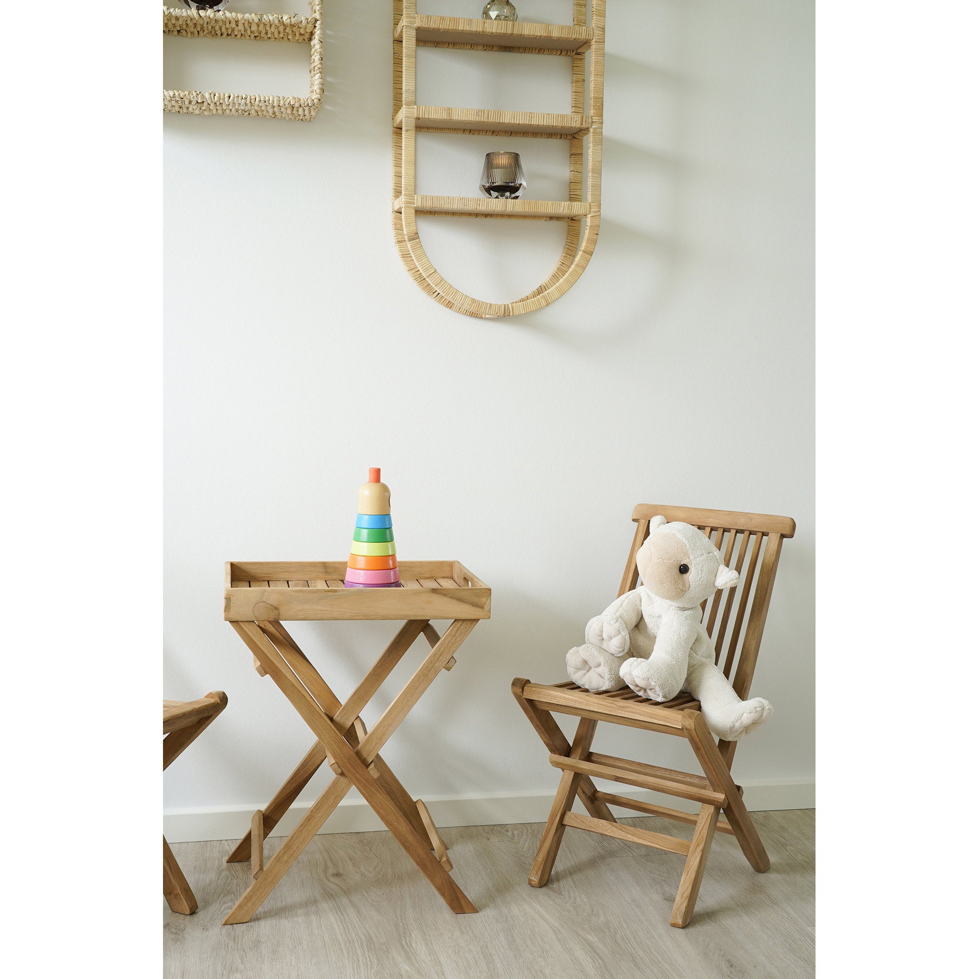 TOLEDO KIDS DINING CHAIR TEAK NATUUR (SET VAN 2)
