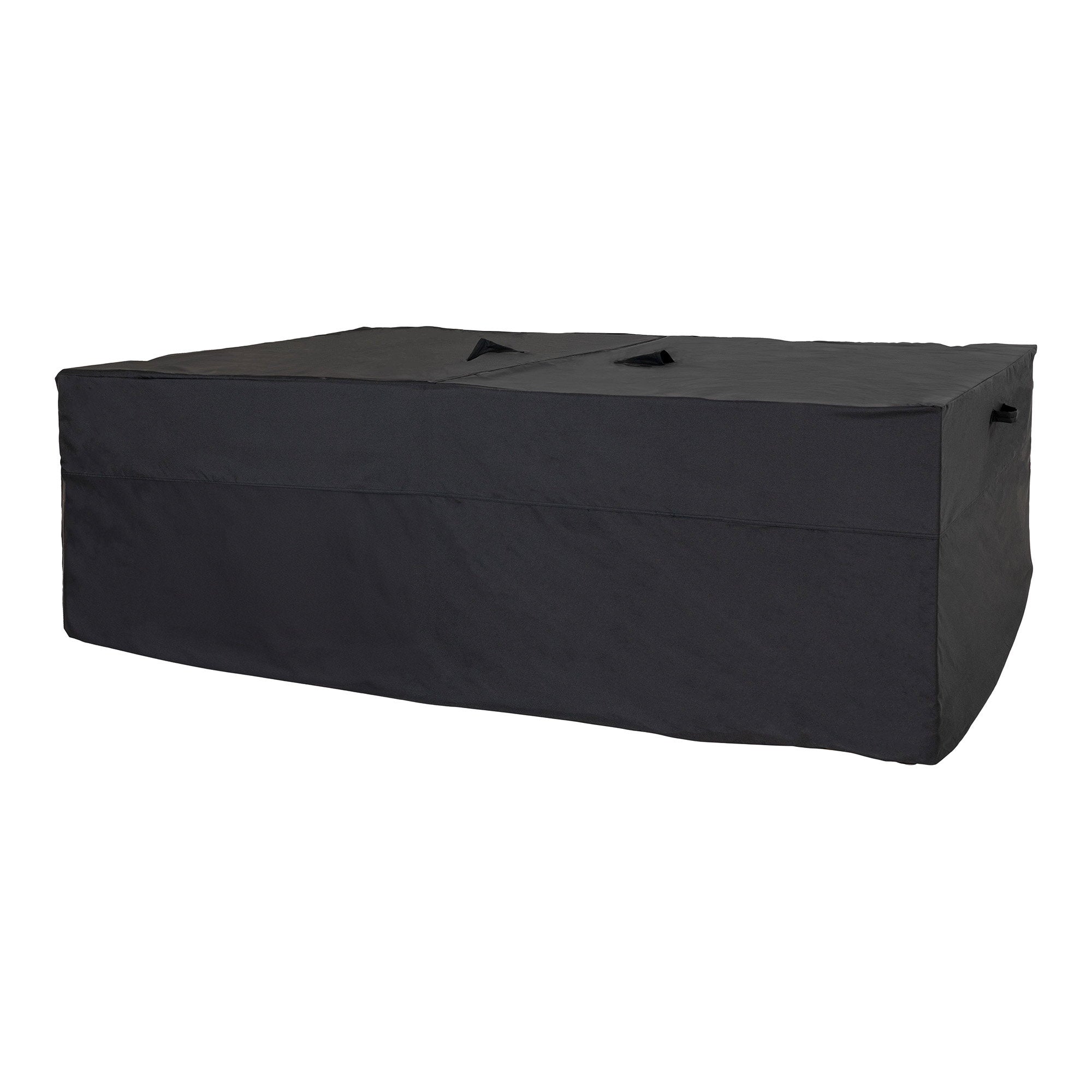 Luxusabdeckung - Luxusabdeckung für Lounge- und Sofagarnituren, 210g/m2 600D Polyester PU-beschichtet, wasserabweisend, schwarz