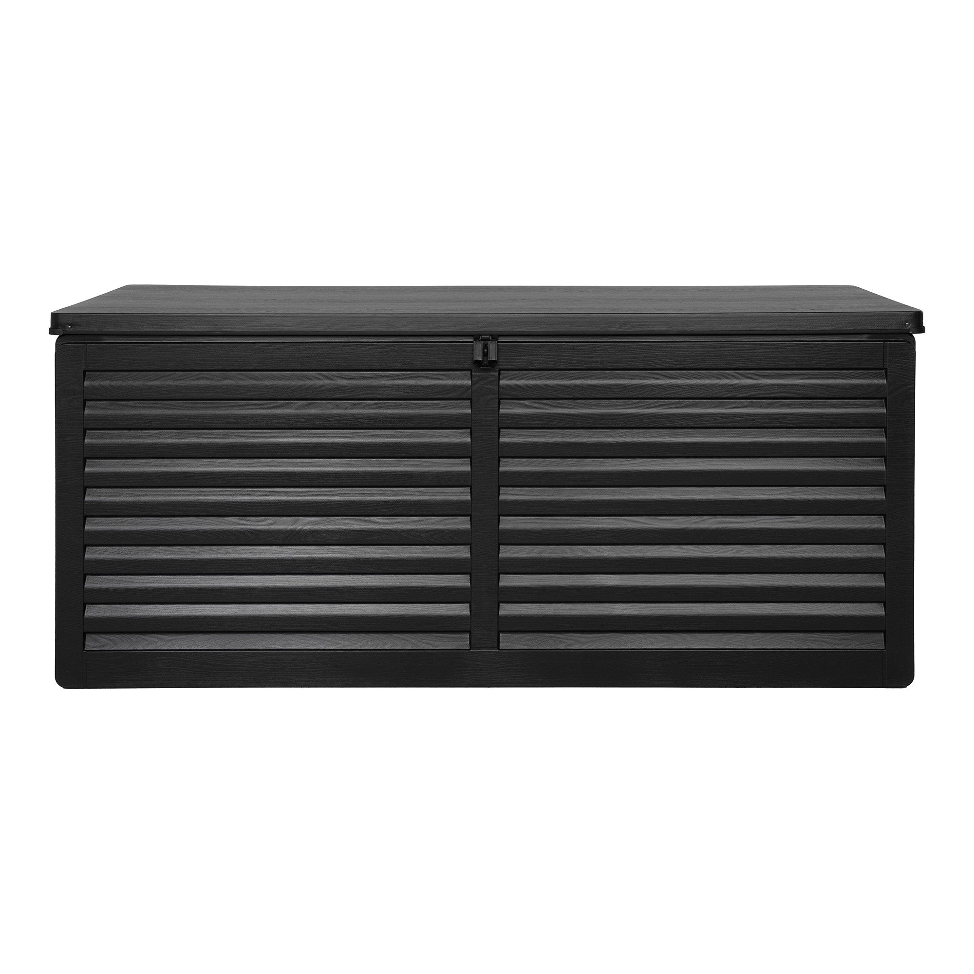 Dubrovnik Cushion Box - Cushion Box, plastic, black 146,5x61x64,5 cm, 490 L