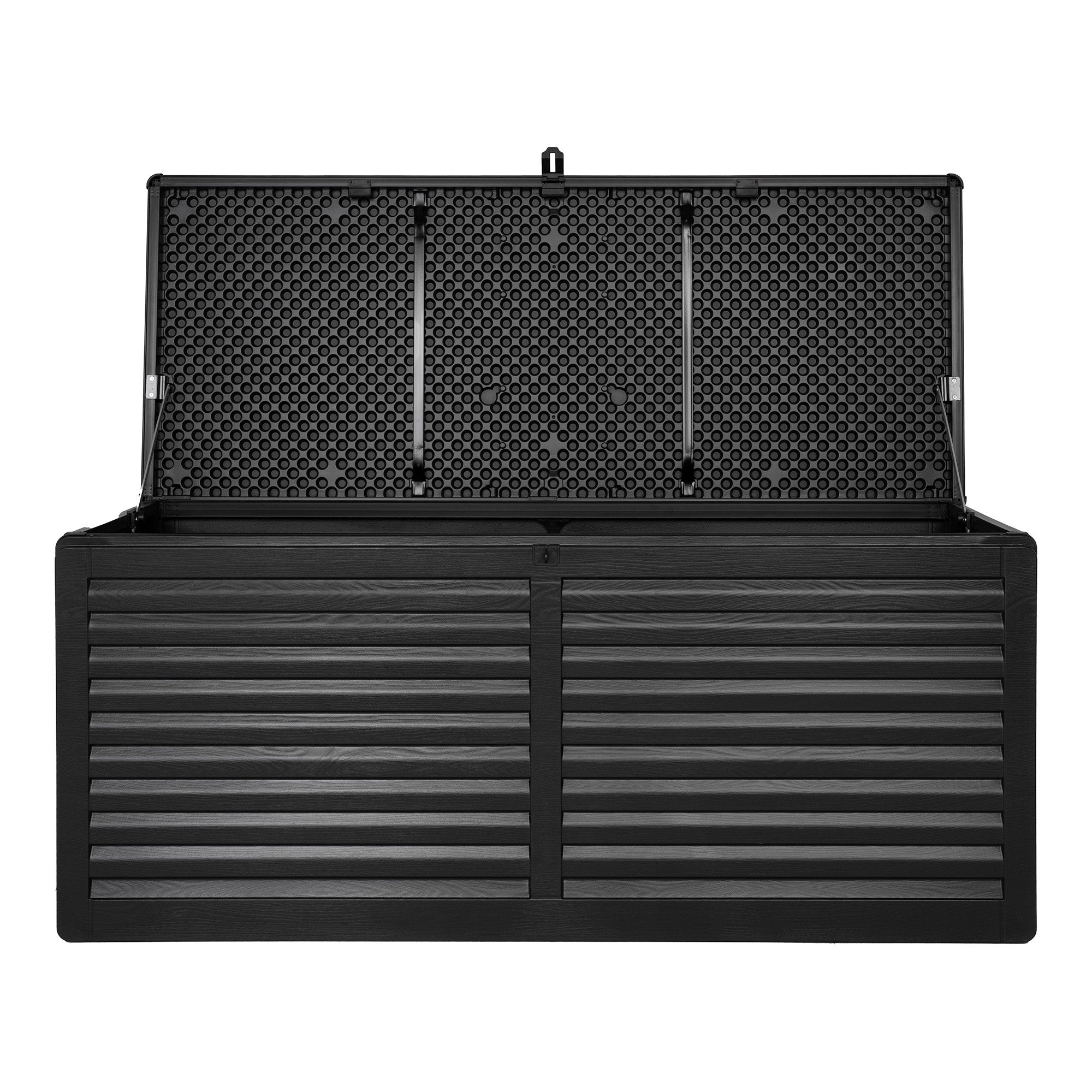 Dubrovnik Cushion Box - Cushion Box, plastic, black 146,5x61x64,5 cm, 490 L