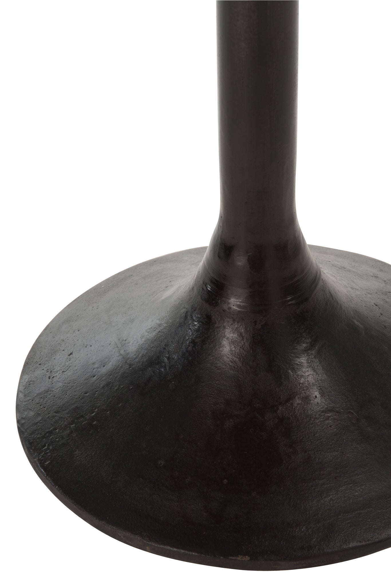 Table Bar Round Wood/Metal Natural/Black