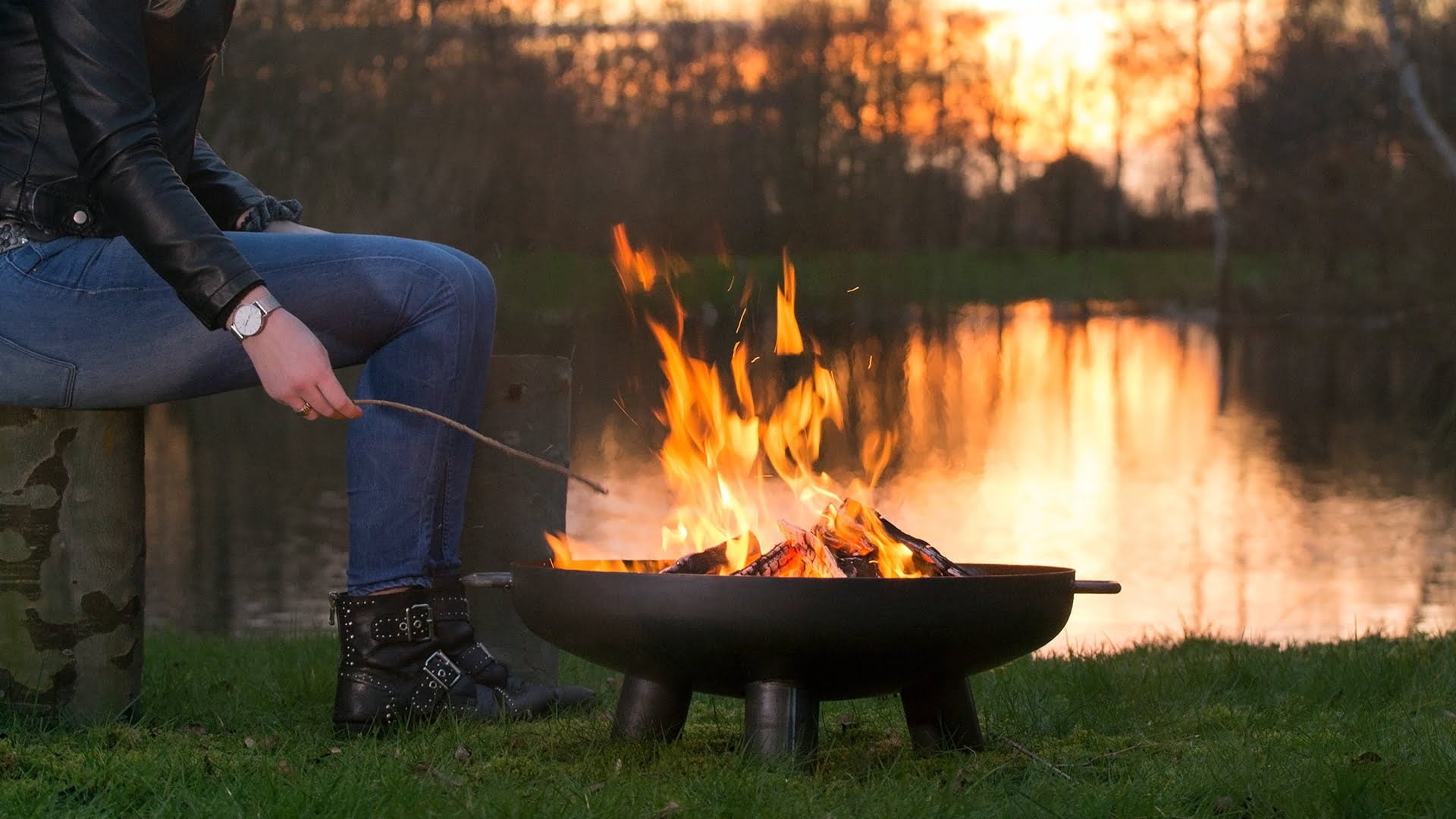 Salo Classic Vuurschaal 60 cm Zwart