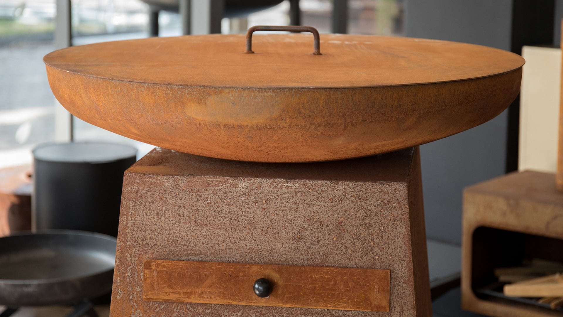 Deksel Orion Classic 82 cm Roest