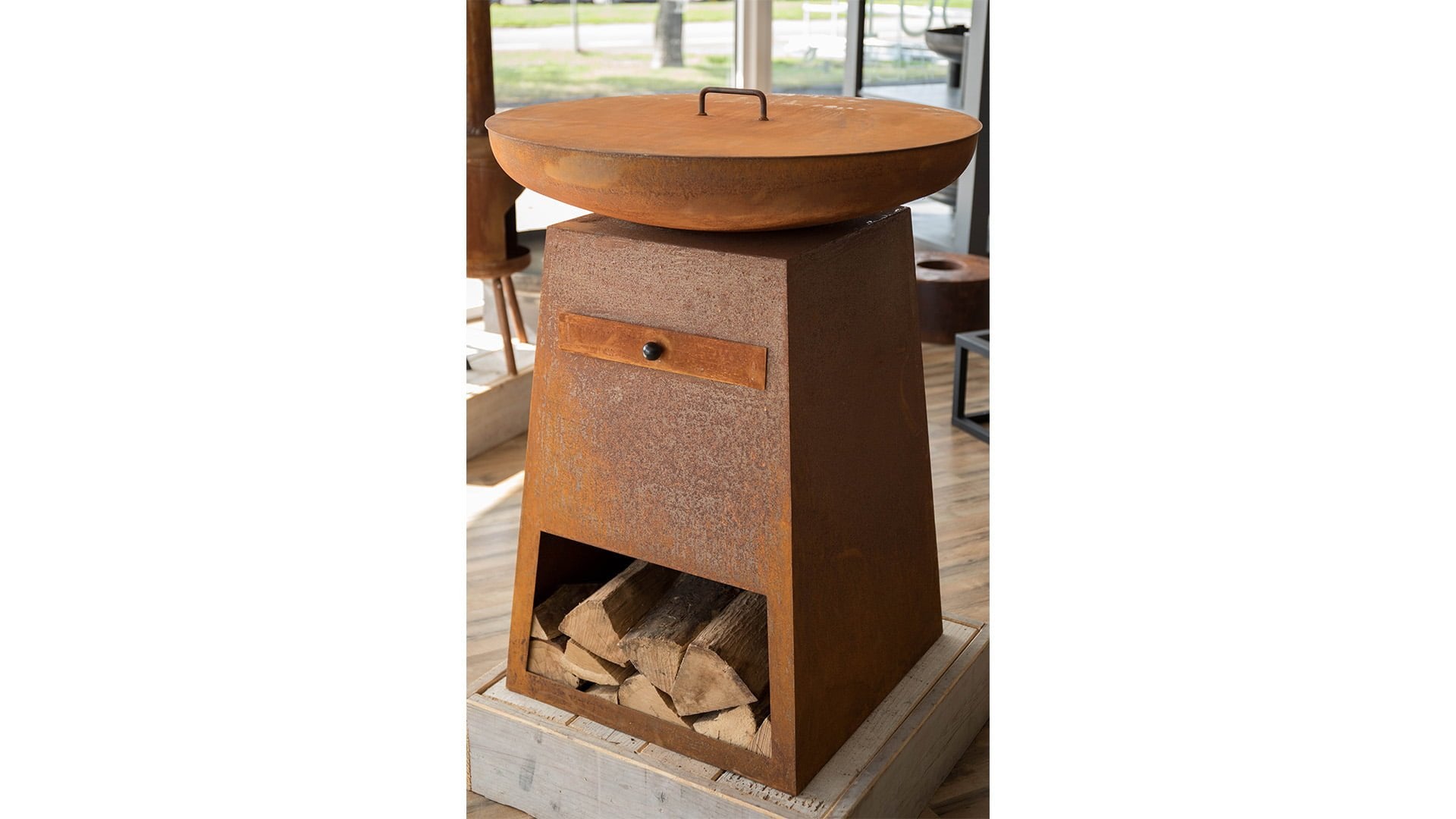 Deksel Orion Classic 82 cm Roest