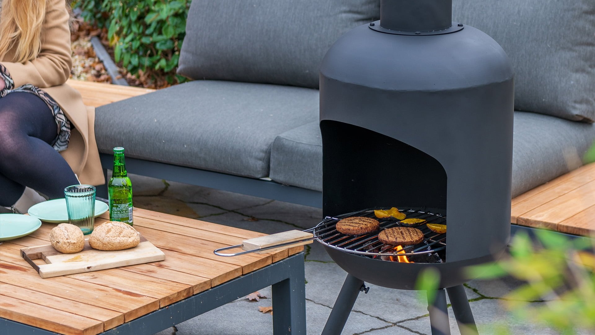 Fuego Vuurhaard Groot Zwart