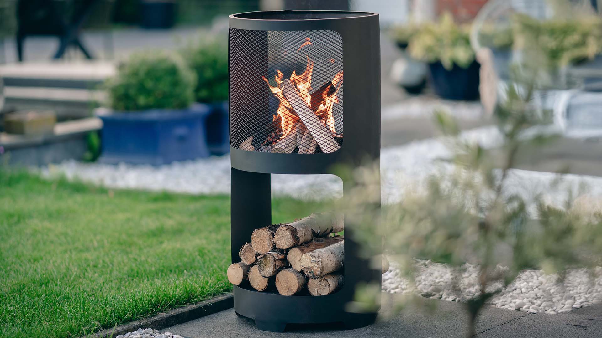 Buffalo Vuurkorf Zwart