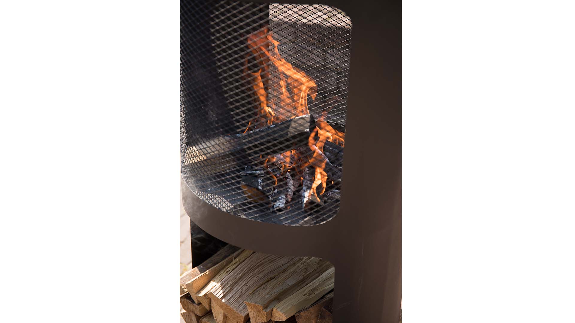 Buffalo Feuerkorb Schwarz