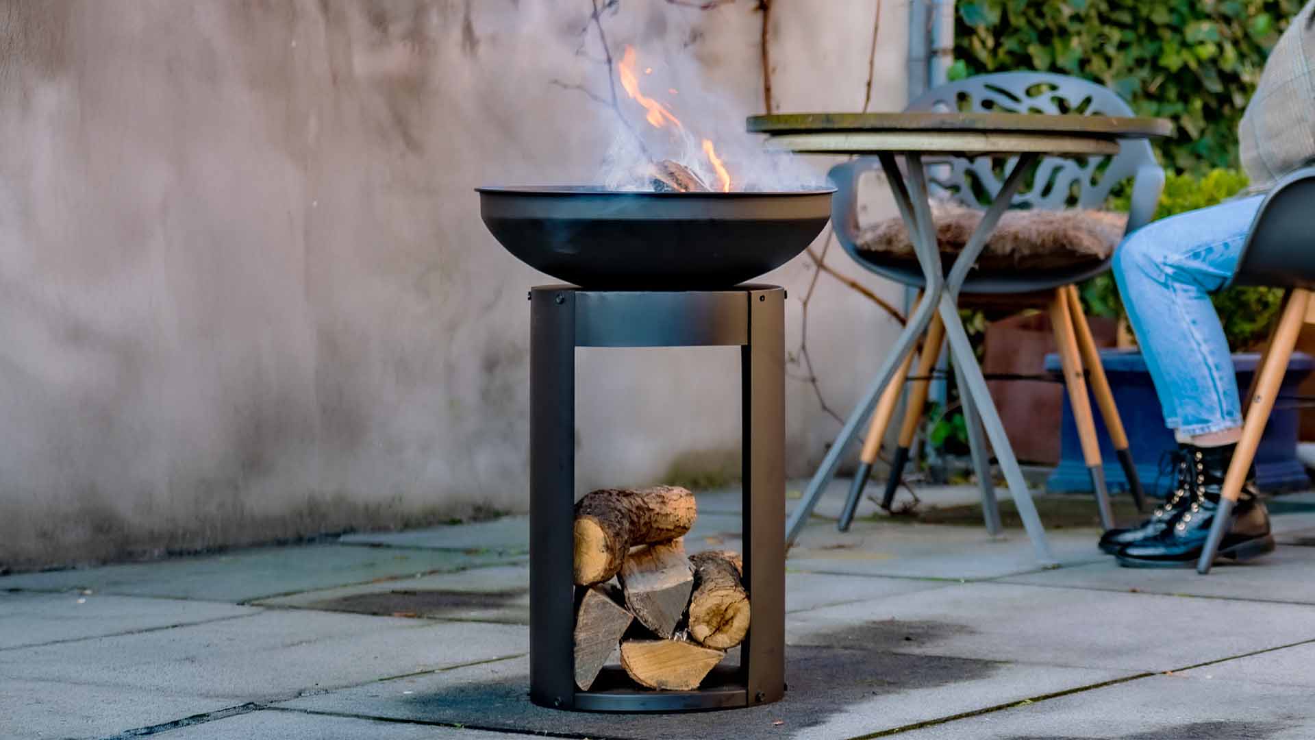 Arizona Vuurschaal Zwart