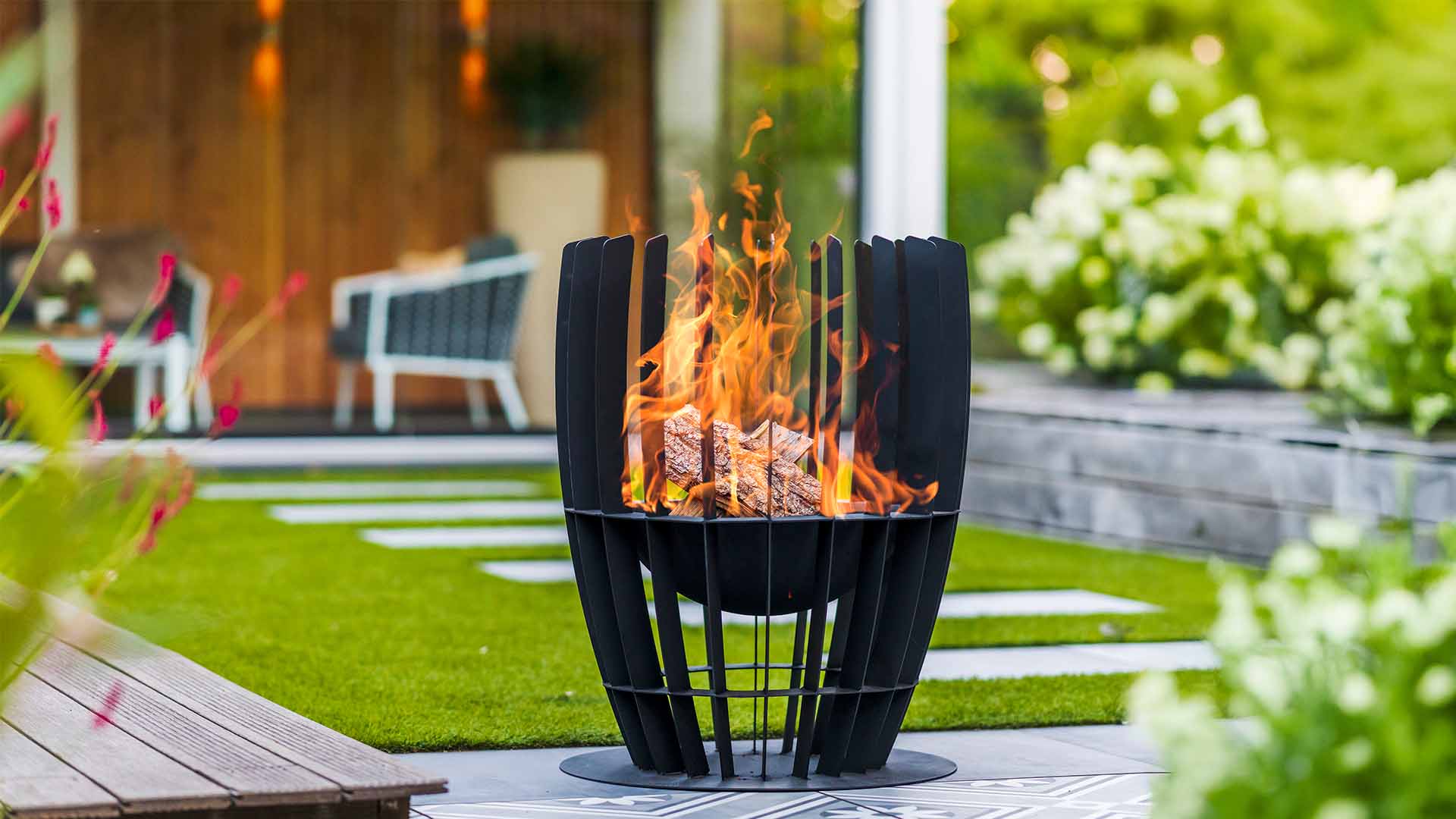 Baylor Vuurkorf Zwart