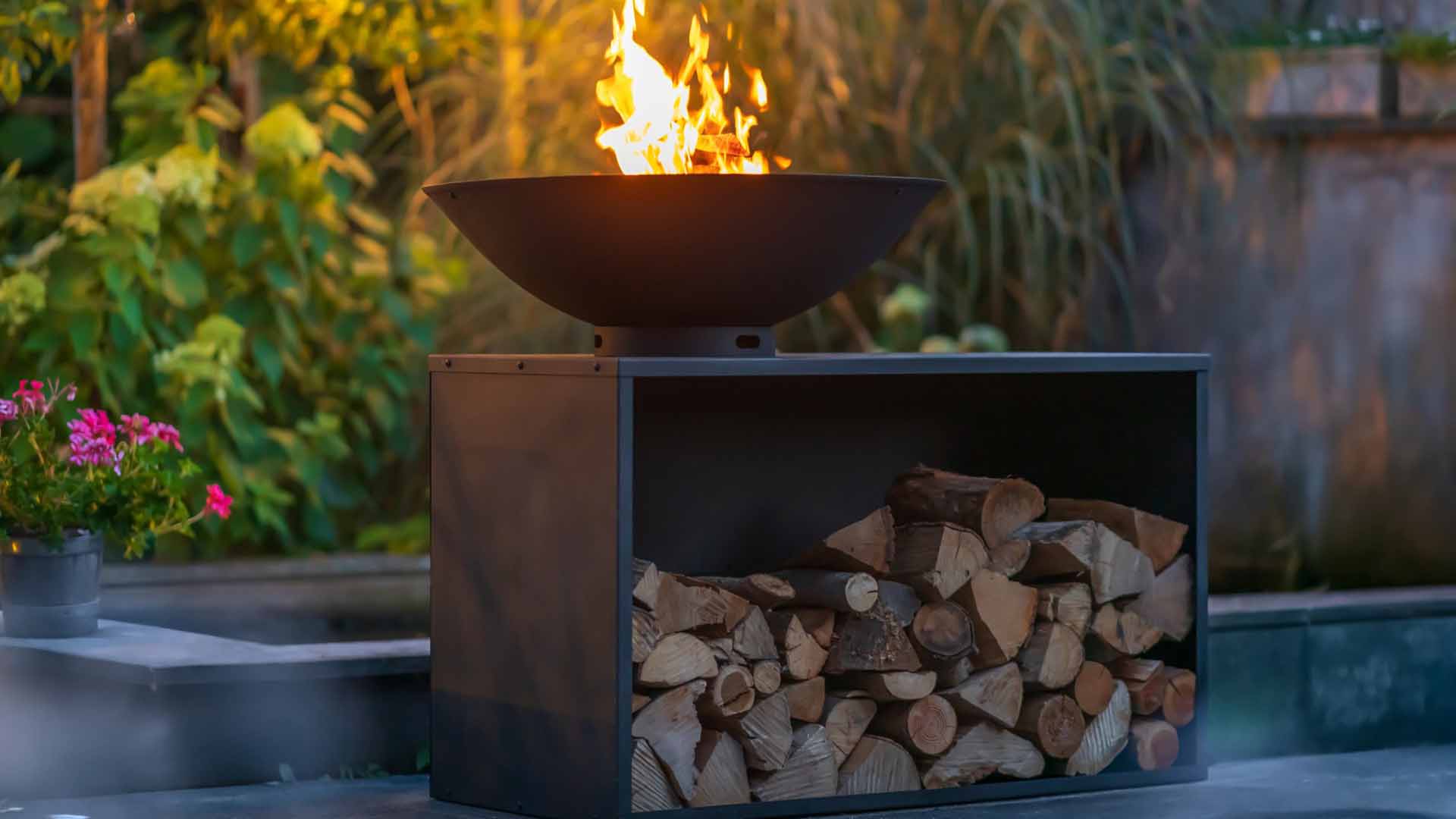 ONYX BBQ Tisch 80 cm Schwarz