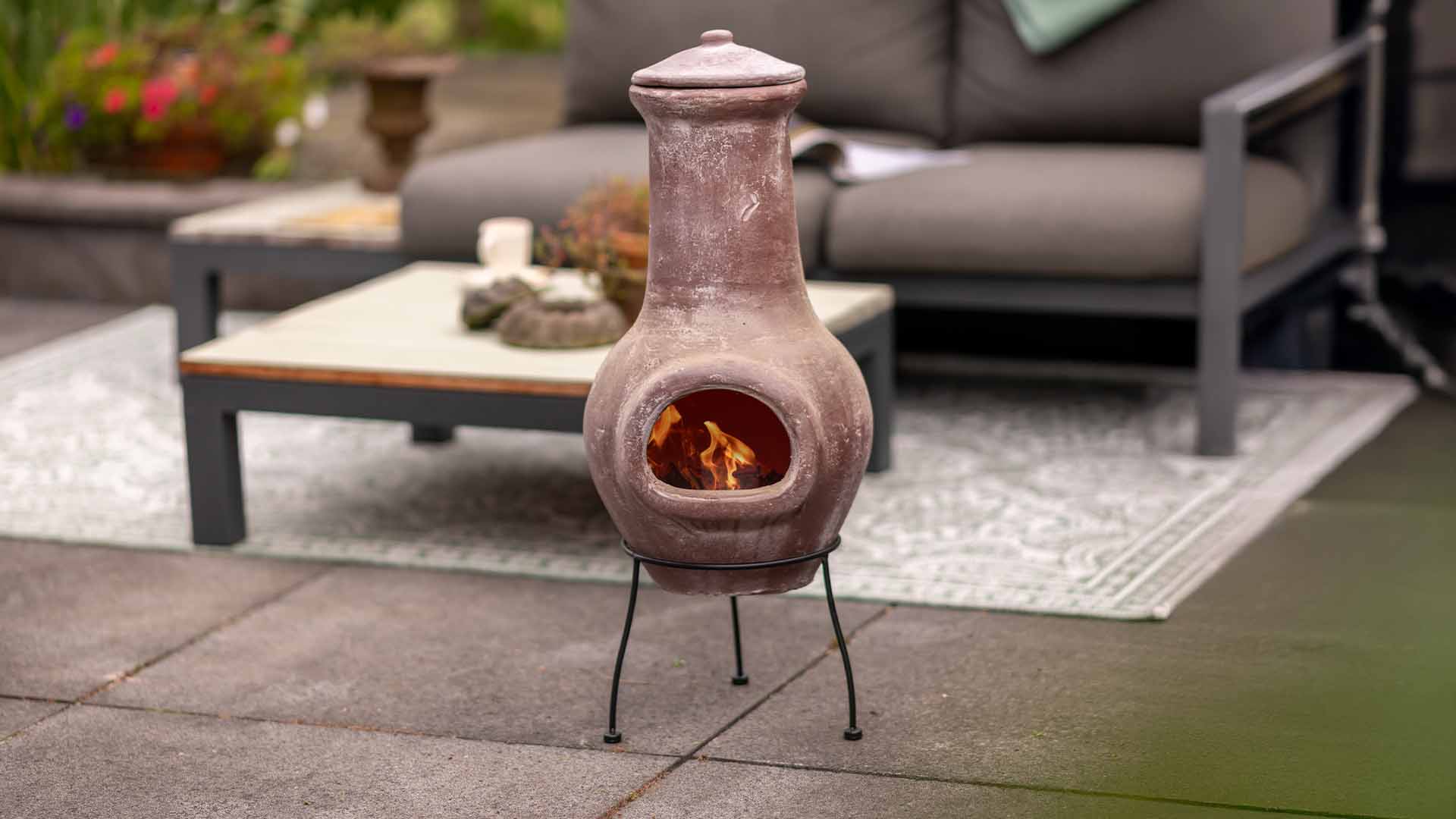 Chimenea Salamanca Kleihaard Bruin