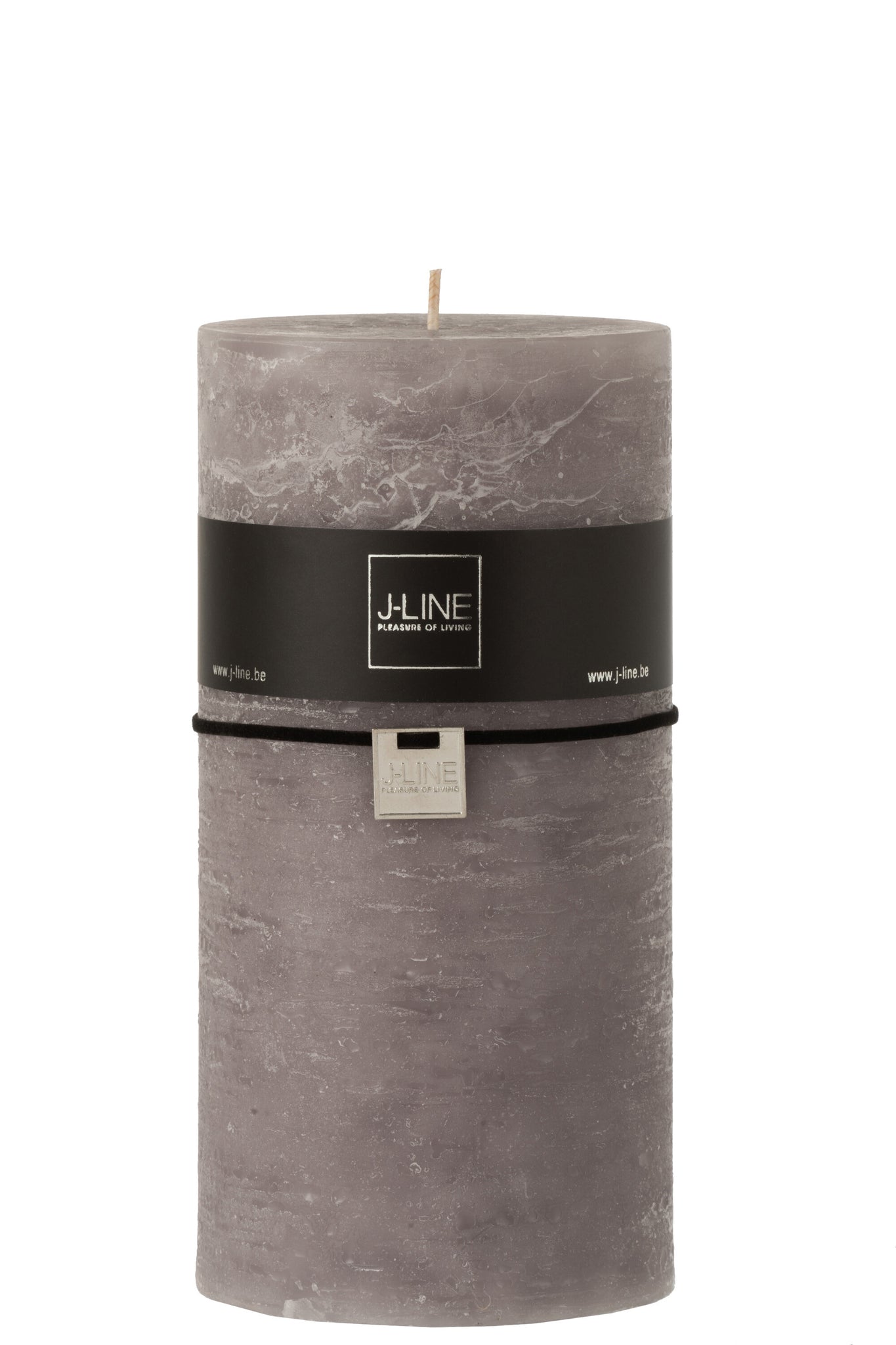 Cylinder Candle Dark Grey Xxl140h