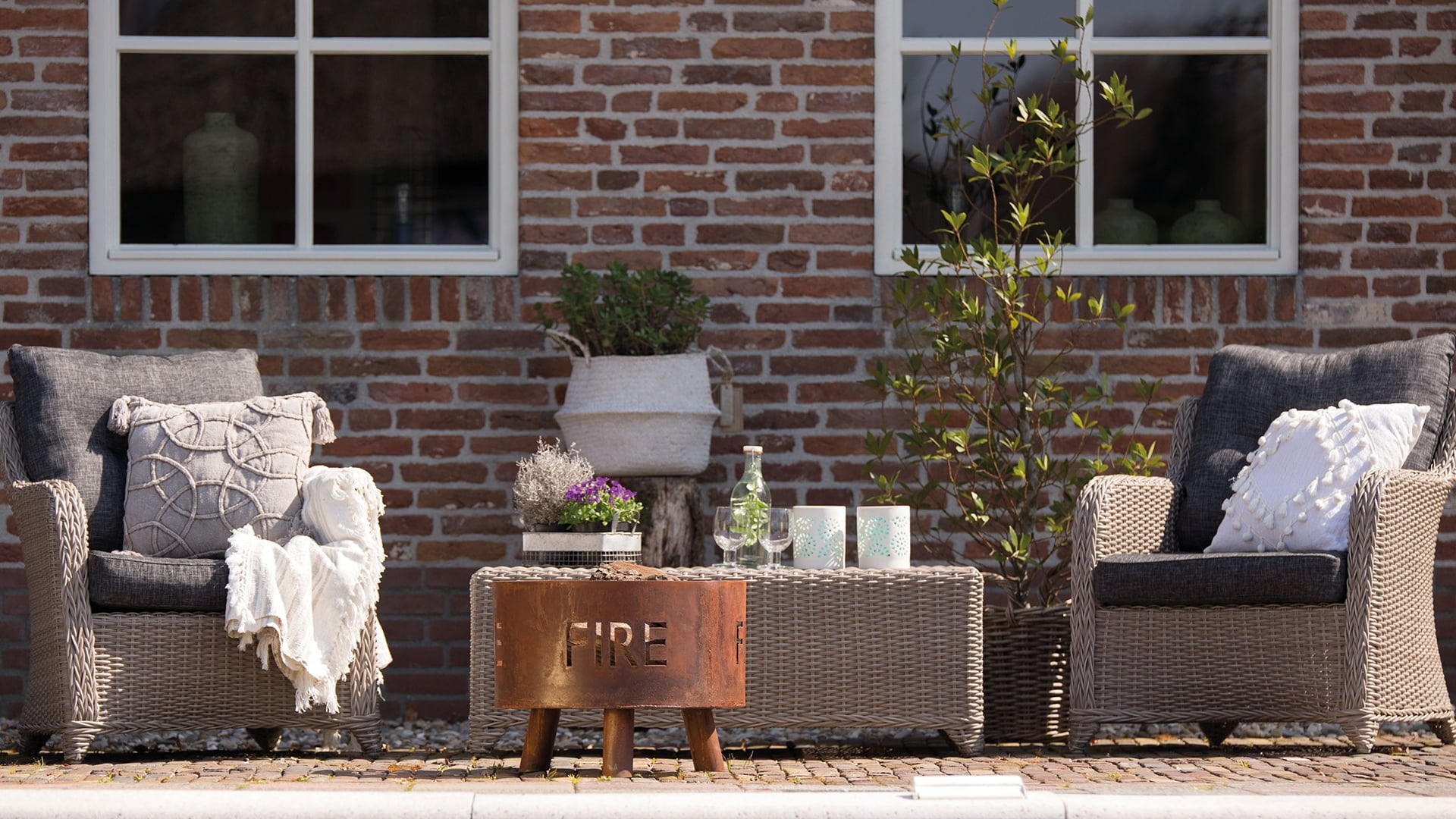 Fulla Vuurkorf Handmade Roest