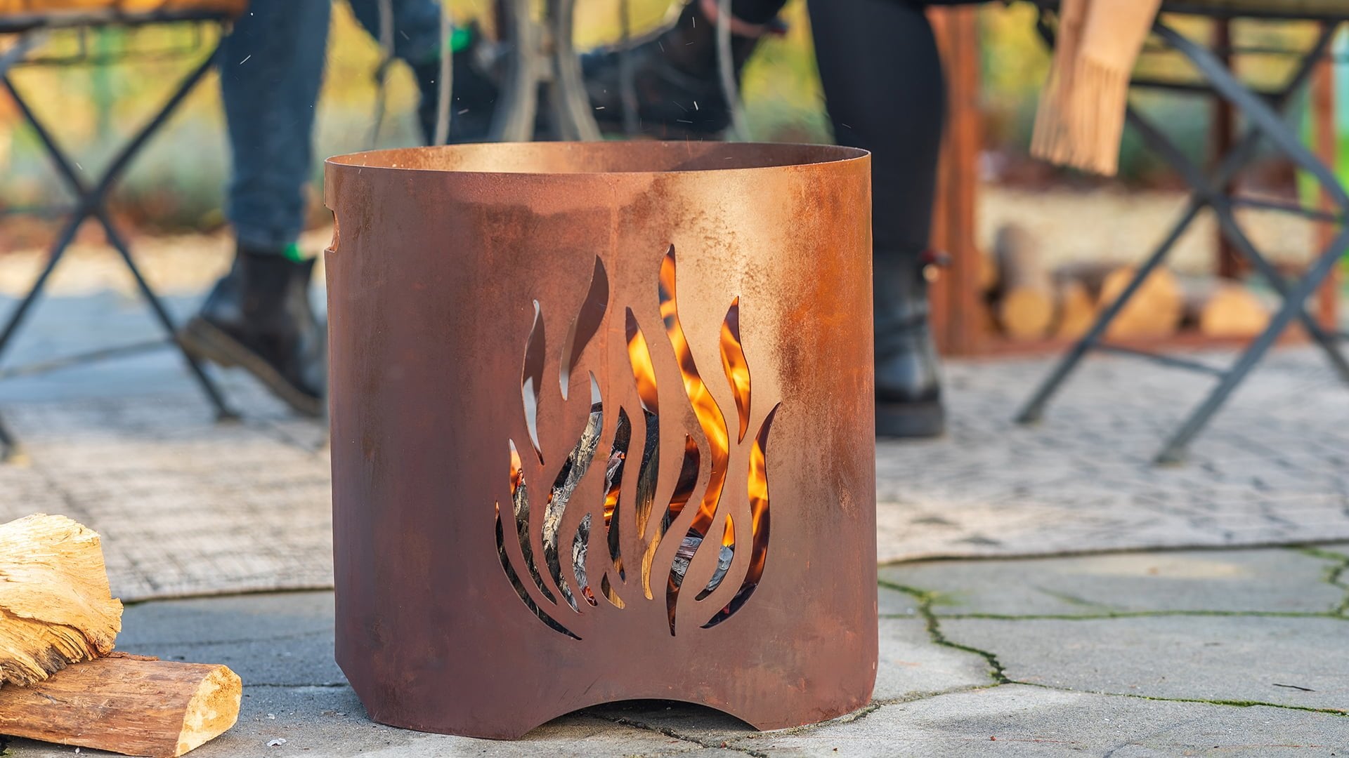 Kiruna Vuurkorf Handmade Roest
