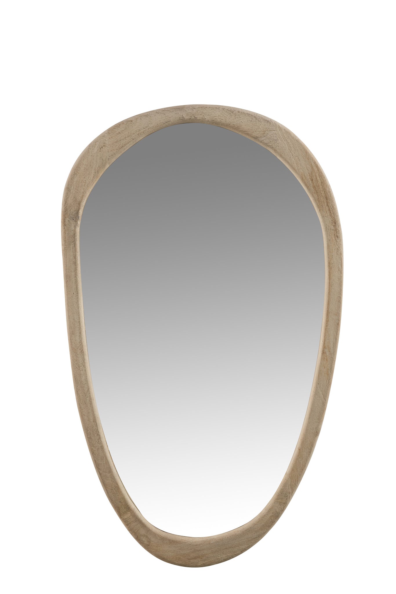 Mirror Irregular Mango Wood Large