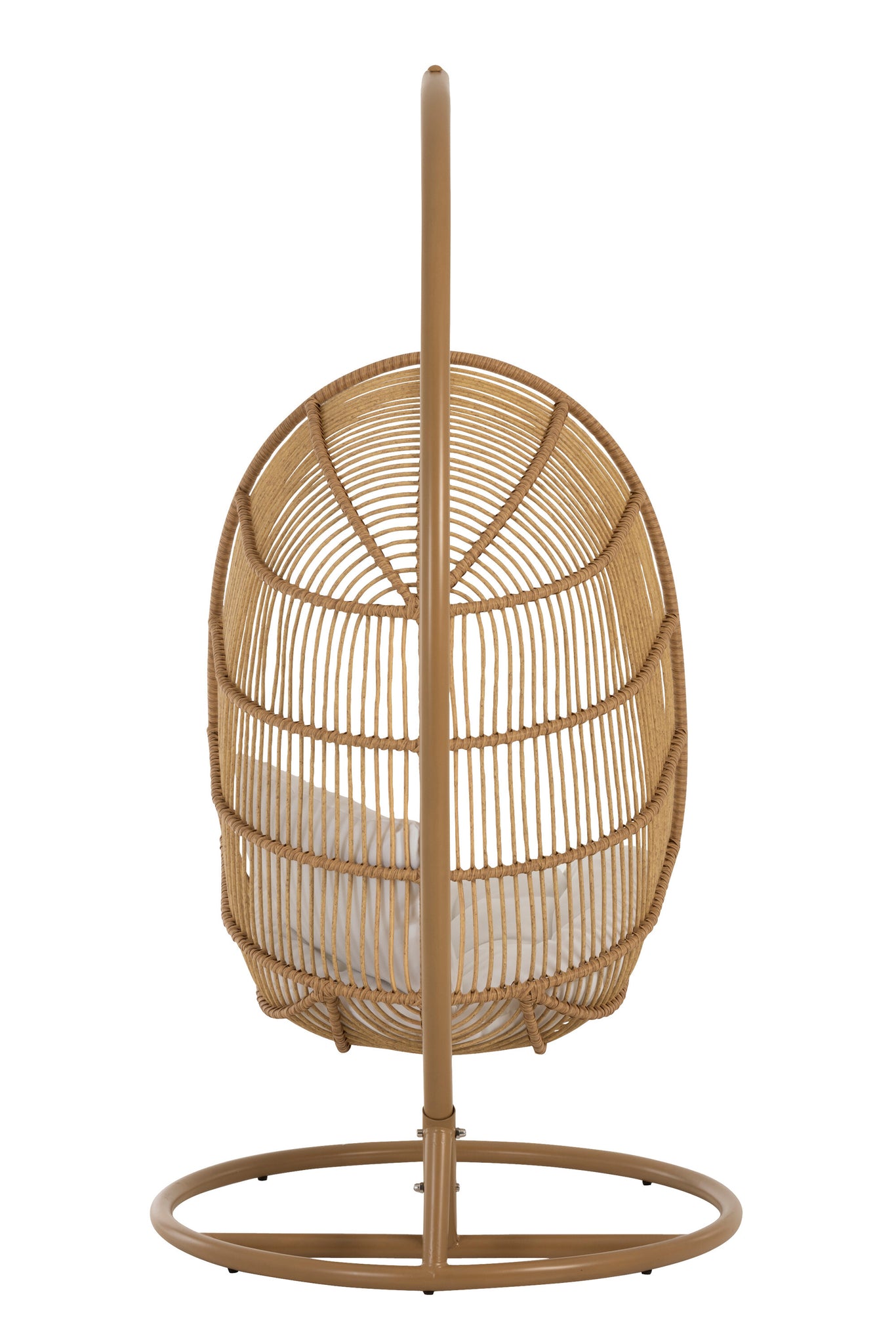 Hanging Chair Oval Steel Natural